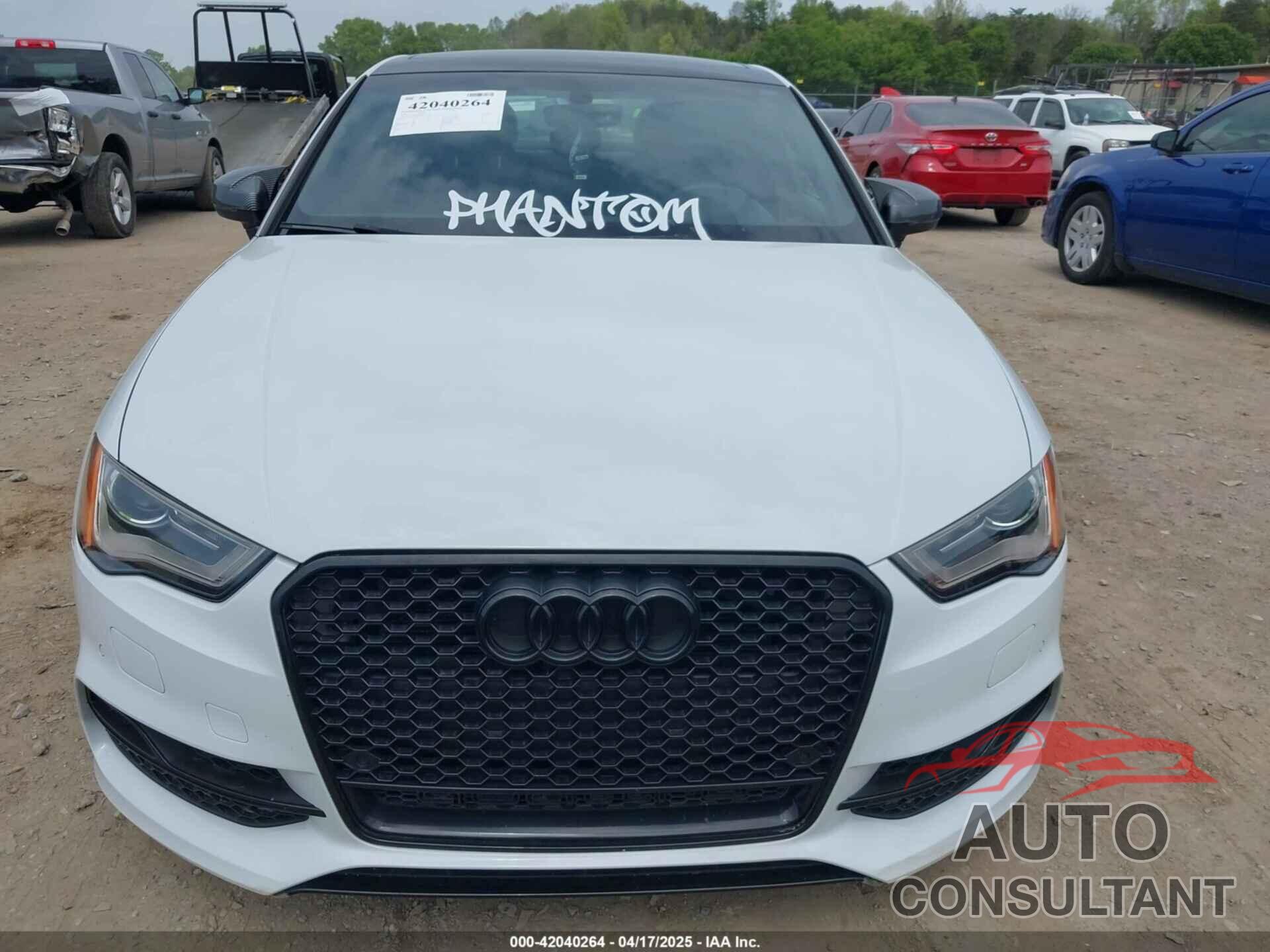AUDI S3 2016 - WAUB1GFF1G1022312