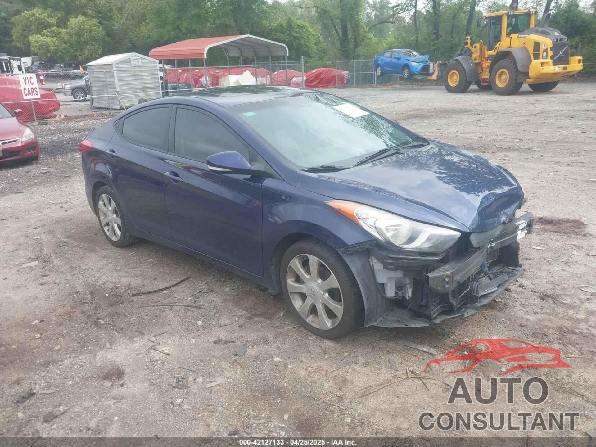HYUNDAI ELANTRA 2012 - 5NPDH4AEXCH116244