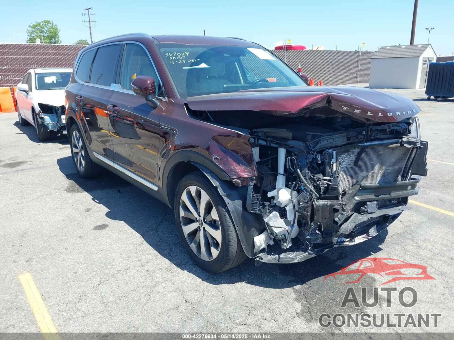 KIA TELLURIDE 2022 - 5XYP34HC9NG265433