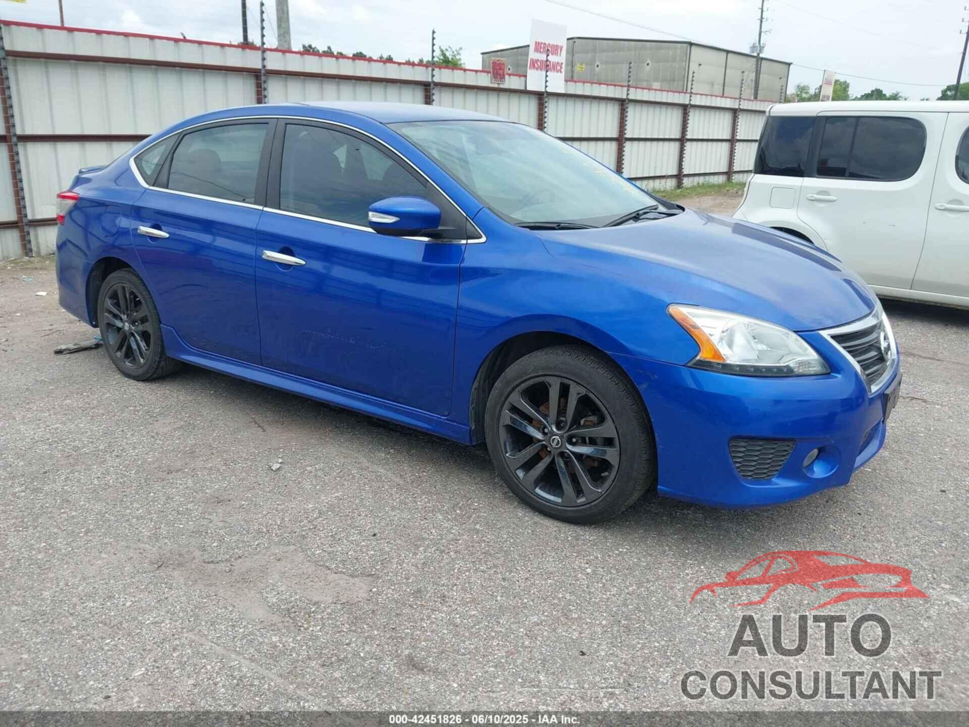 NISSAN SENTRA 2015 - 3N1AB7AP8FY253894