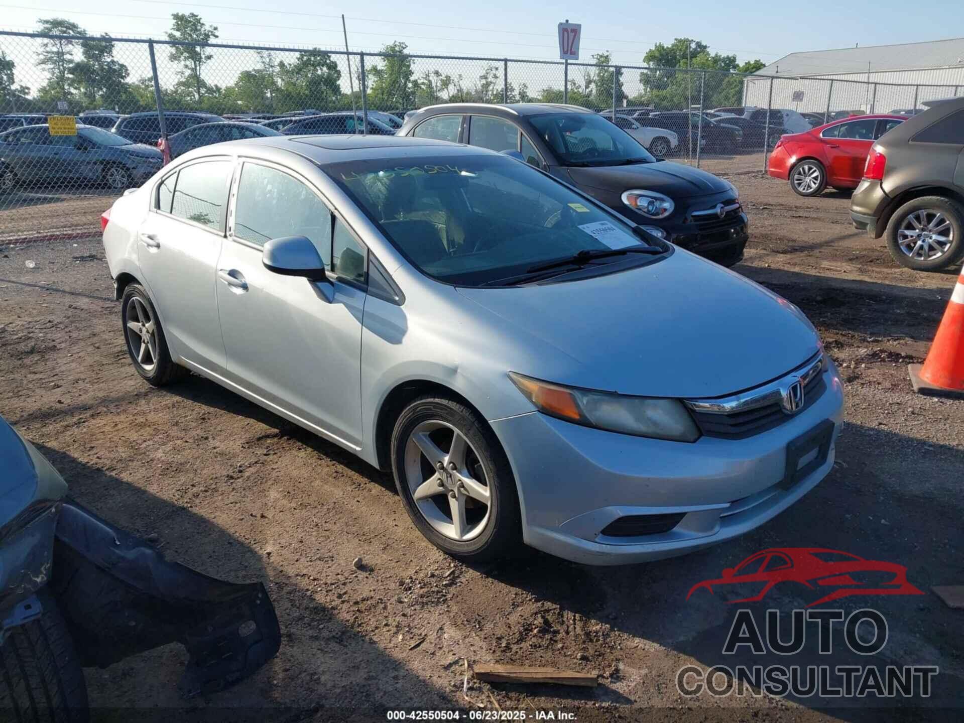 HONDA CIVIC 2012 - 19XFB2F93CE036248