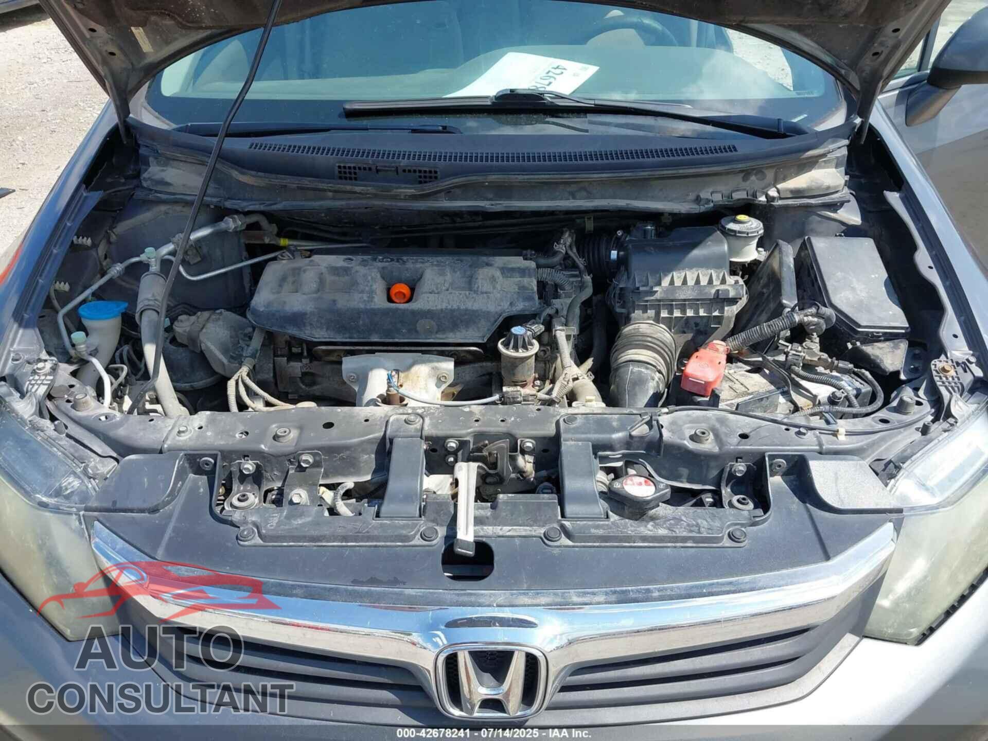HONDA CIVIC 2012 - 2HGFB2F60CH556919