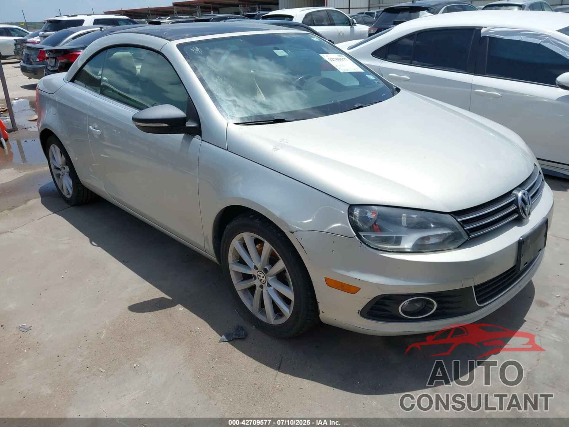 VOLKSWAGEN EOS 2012 - WVWBW7AH7CV014246