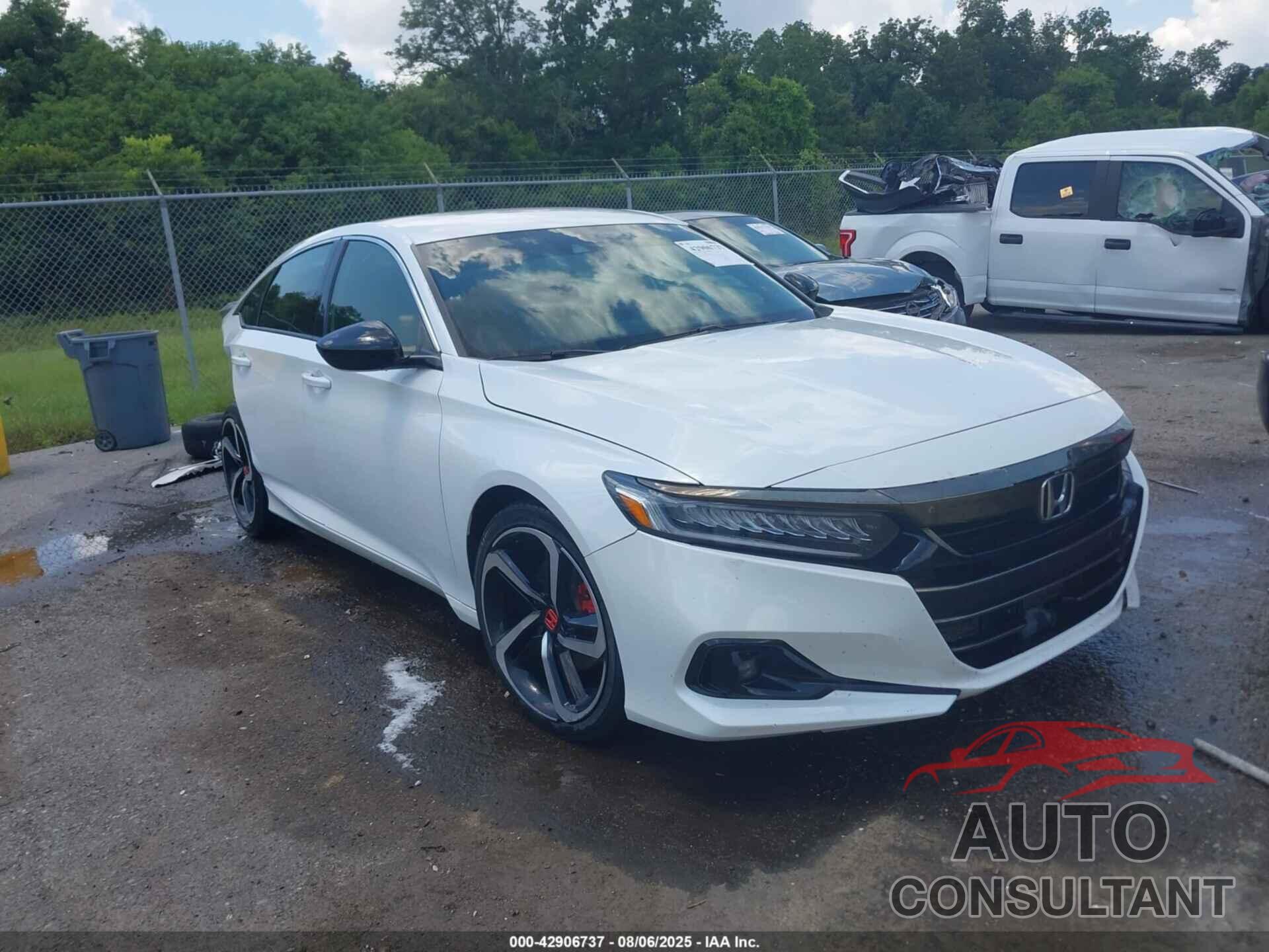 HONDA ACCORD 2022 - 1HGCV1F36NA038096