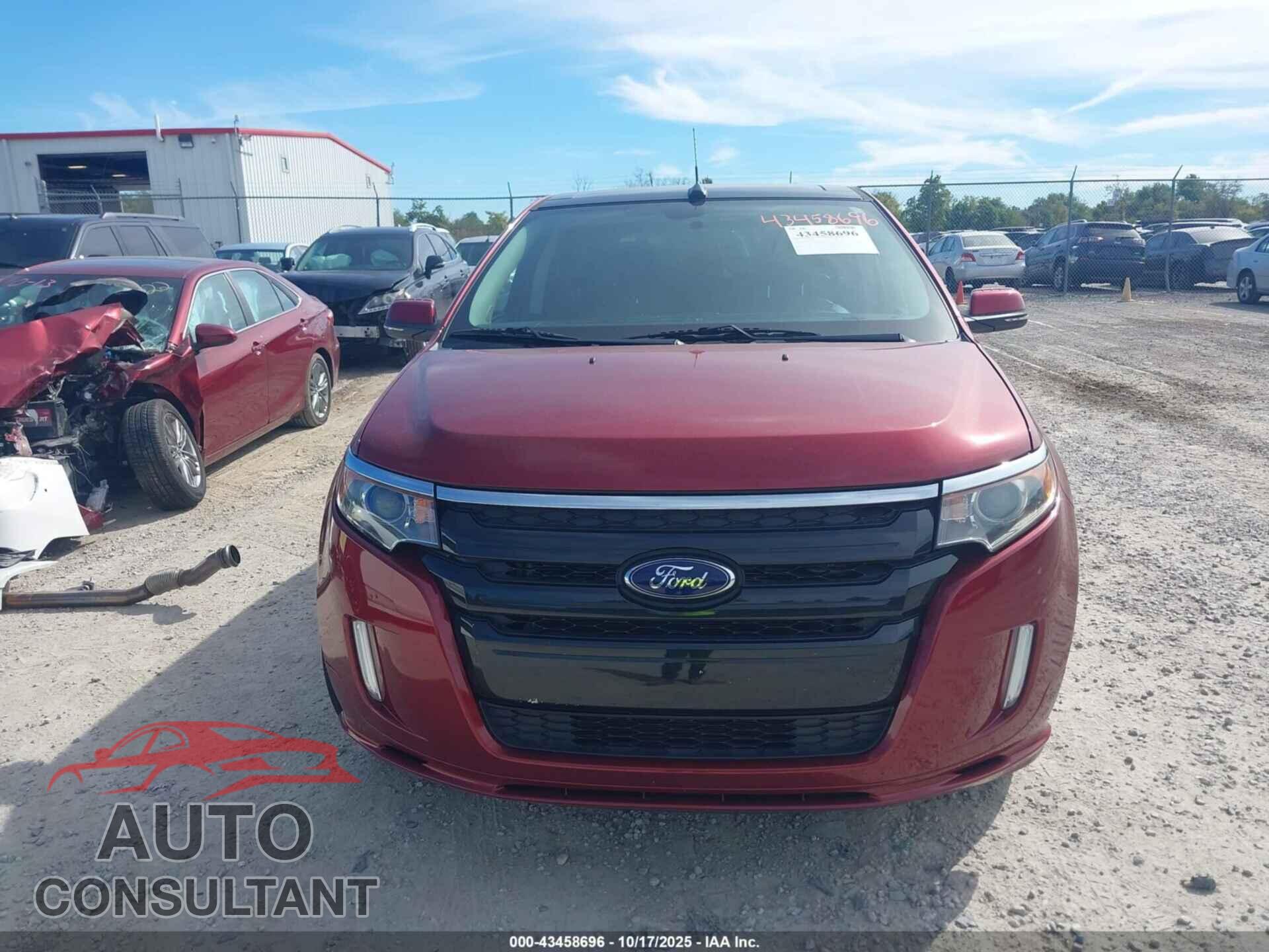 FORD EDGE 2013 - 2FMDK4AK2DBC65456