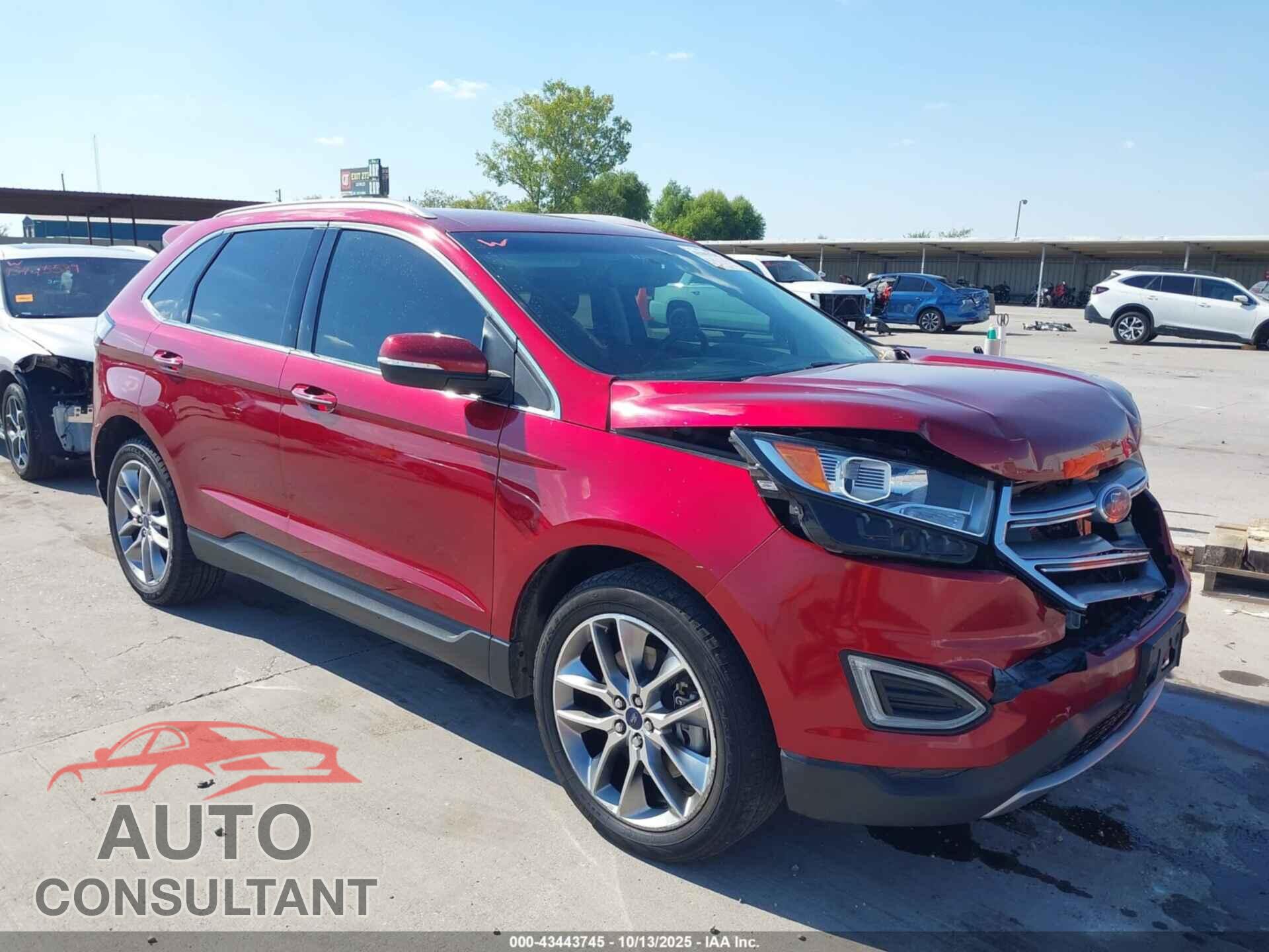 FORD EDGE 2017 - 2FMPK3K87HBB26892