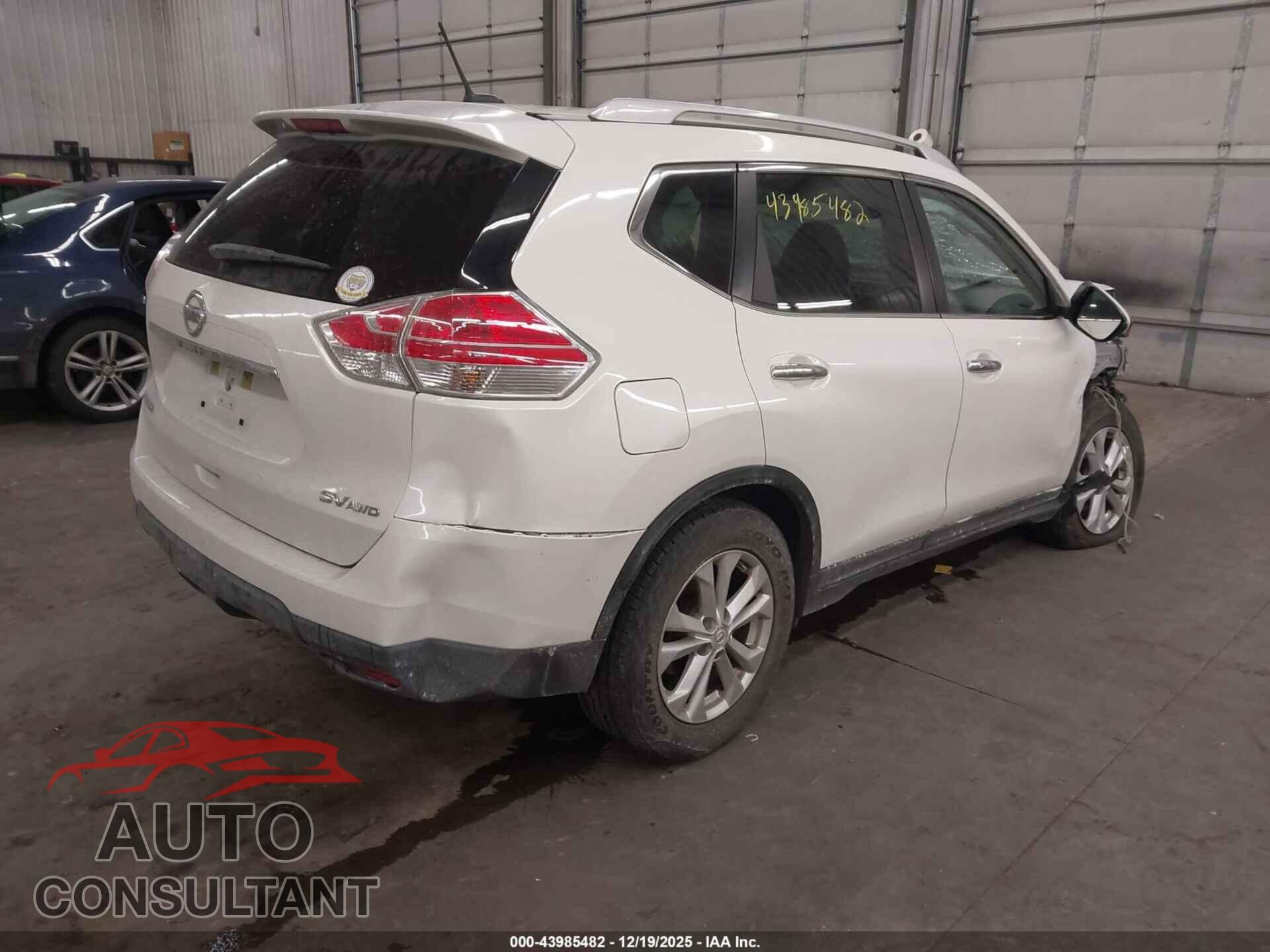 NISSAN ROGUE 2015 - KNMAT2MV2FP520746