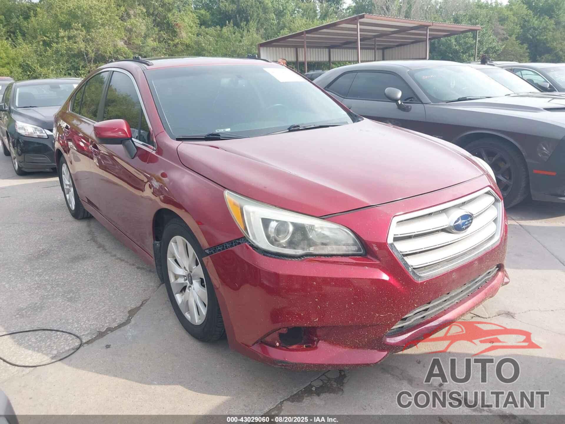 SUBARU LEGACY 2017 - 4S3BNAD60H3012559