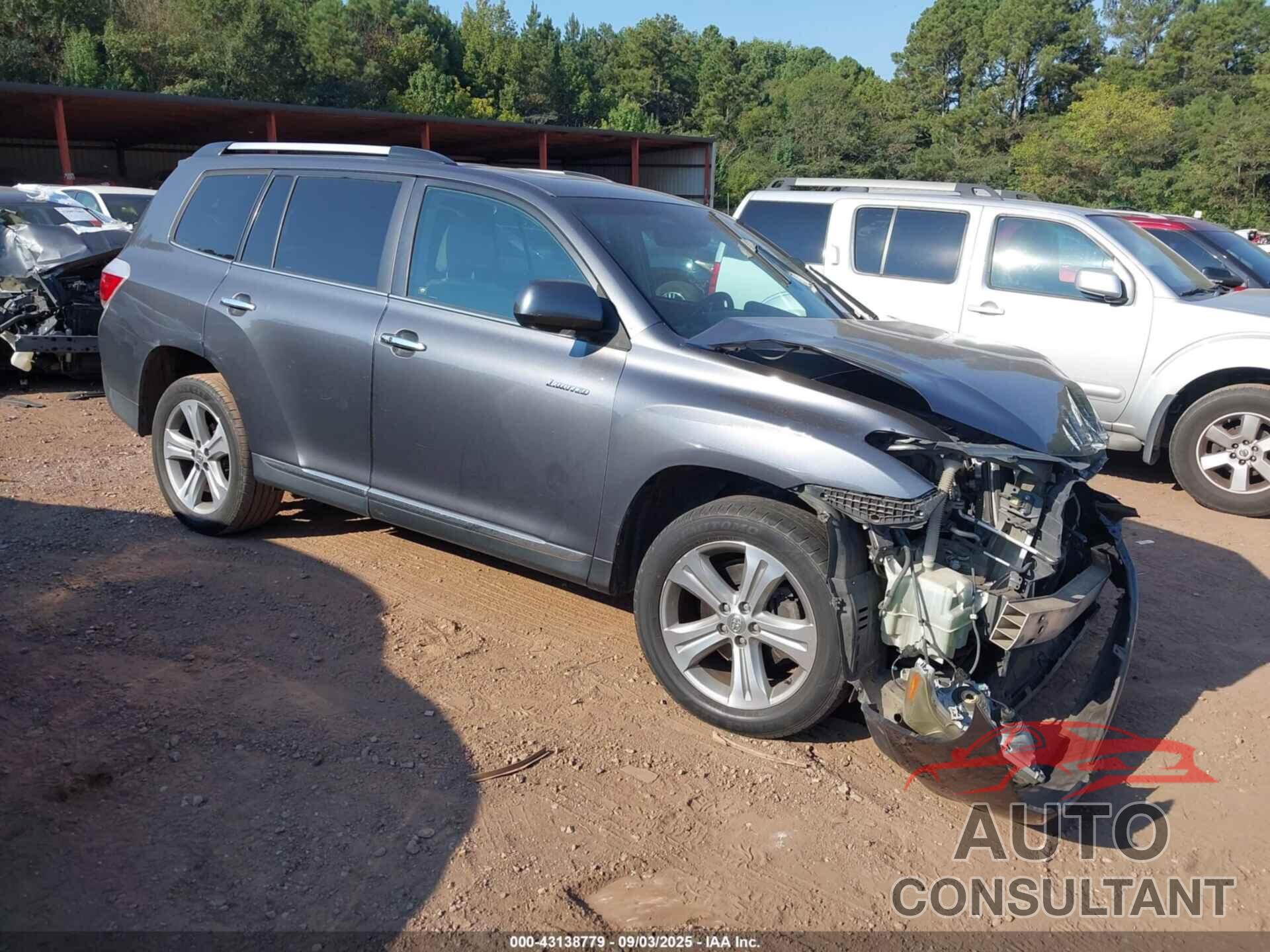 TOYOTA HIGHLANDER 2013 - 5TDYK3EH6D2139128