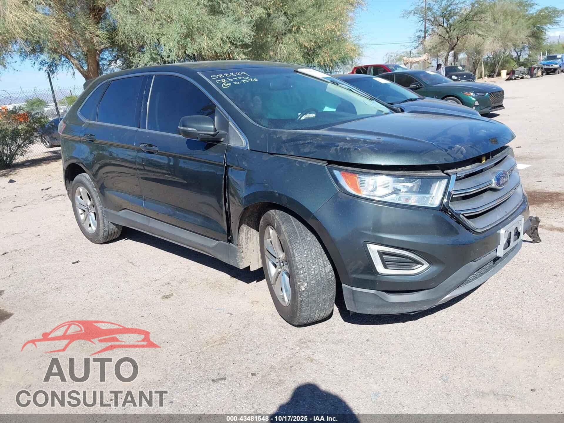 FORD EDGE 2015 - 2FMTK3J90FBC17640