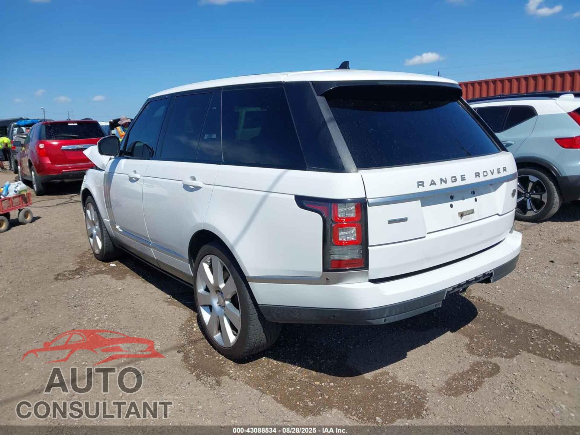 LAND ROVER RANGE ROVER 2015 - SALGS2TFXFA243217