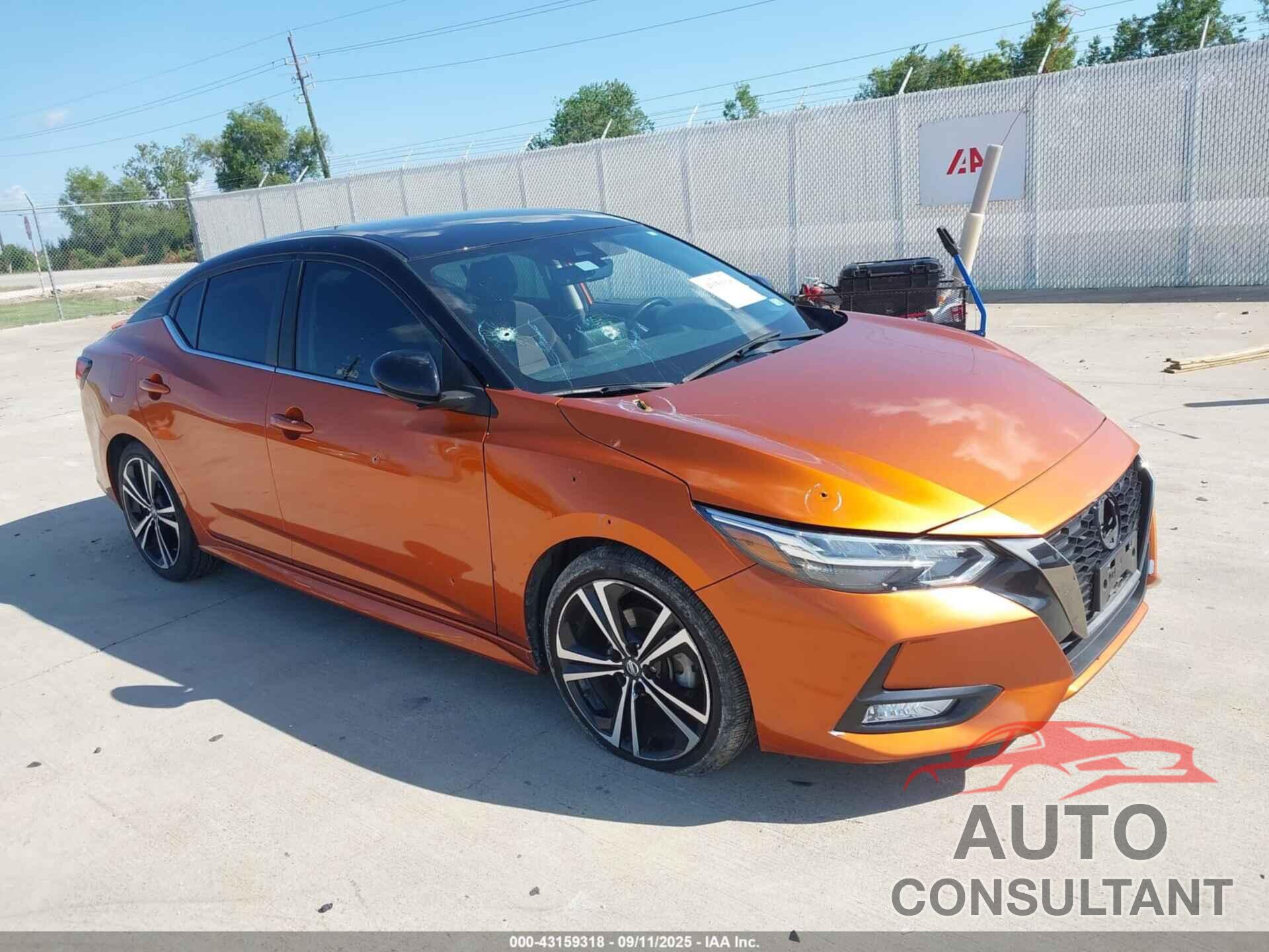 NISSAN SENTRA 2023 - 3N1AB8DV2PY223338