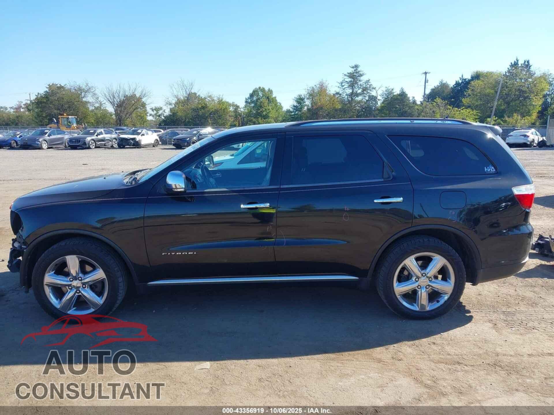 DODGE DURANGO 2012 - 1C4SDJET6CC286168