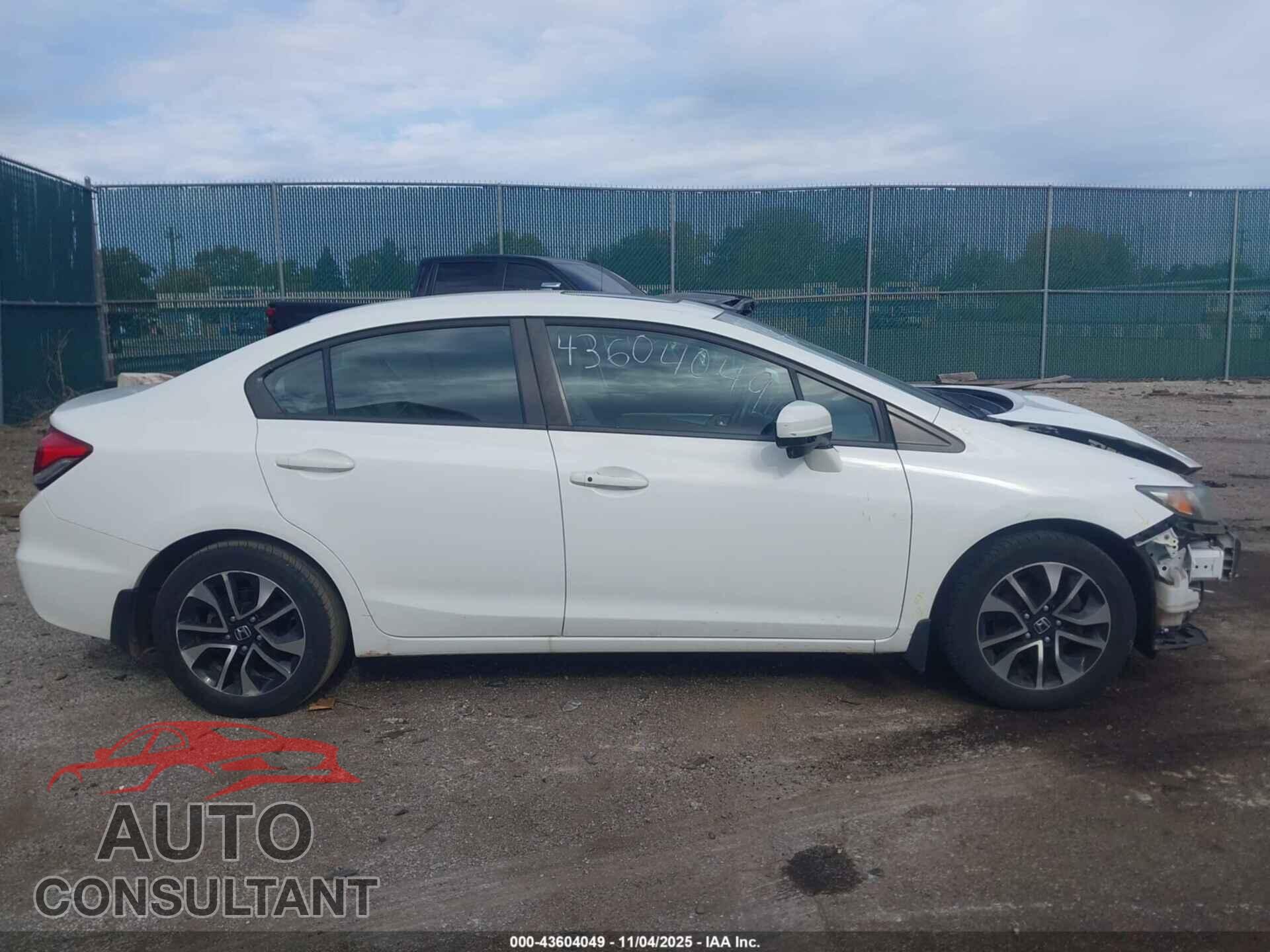 HONDA CIVIC 2014 - 19XFB2F85EE012902