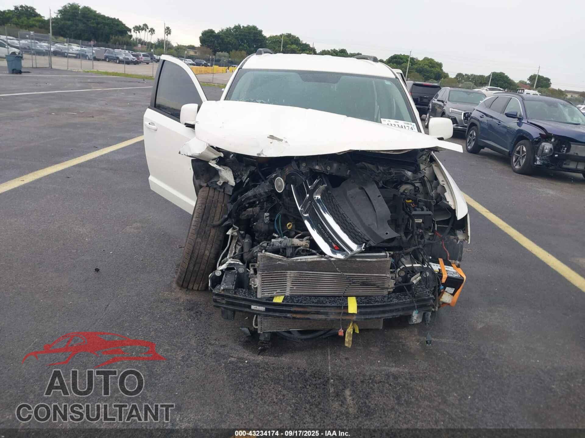 DODGE JOURNEY 2014 - 3C4PDCBG8ET107886