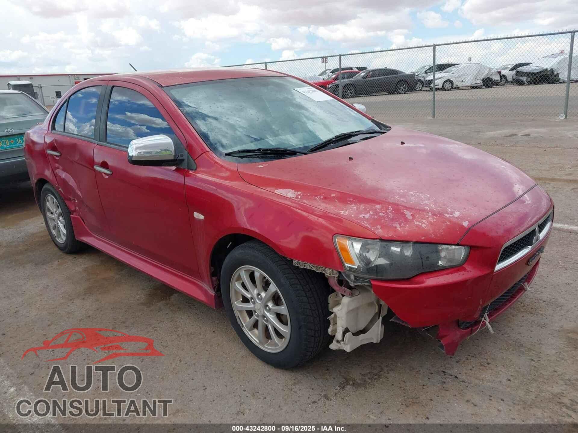 MITSUBISHI LANCER 2012 - JA32U2FU0CU030968
