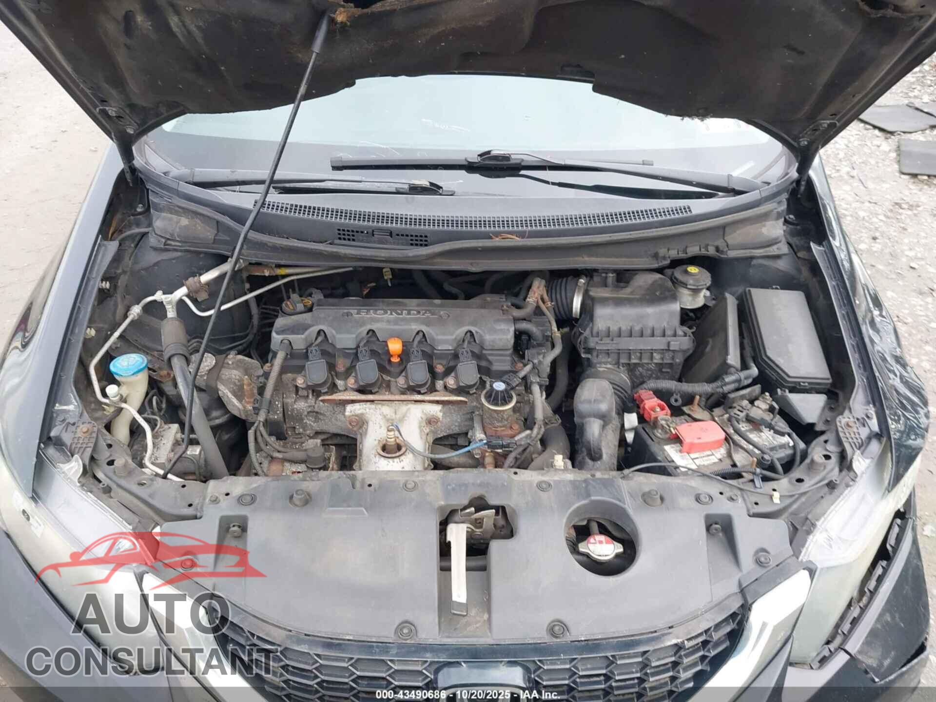 HONDA CIVIC 2013 - 19XFB2F94DE250764