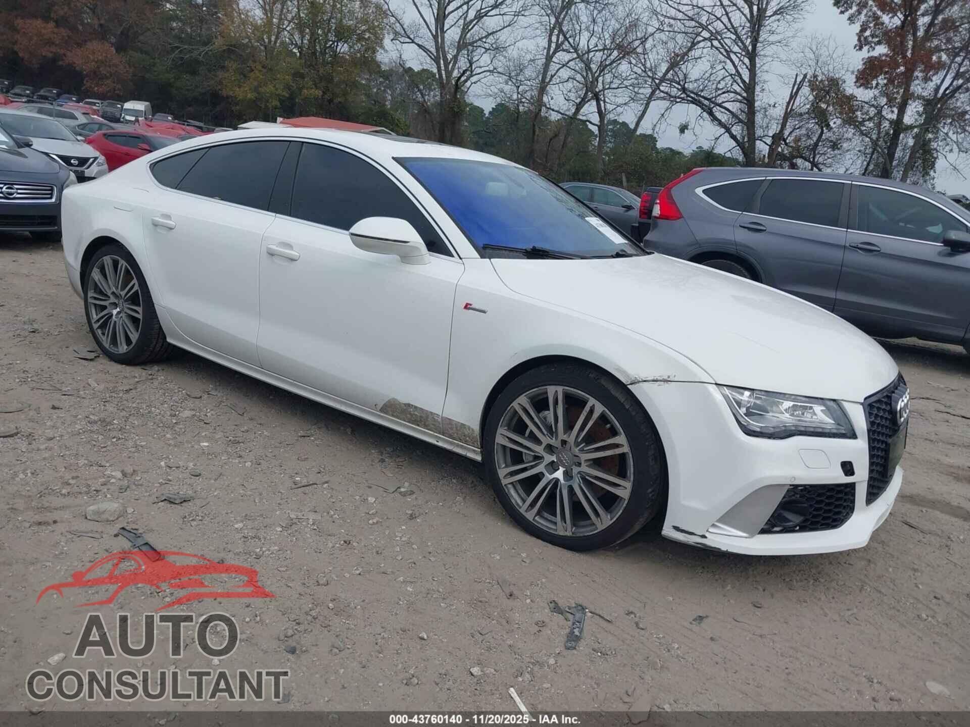 AUDI A7 2012 - WAUSGAFC2CN005359