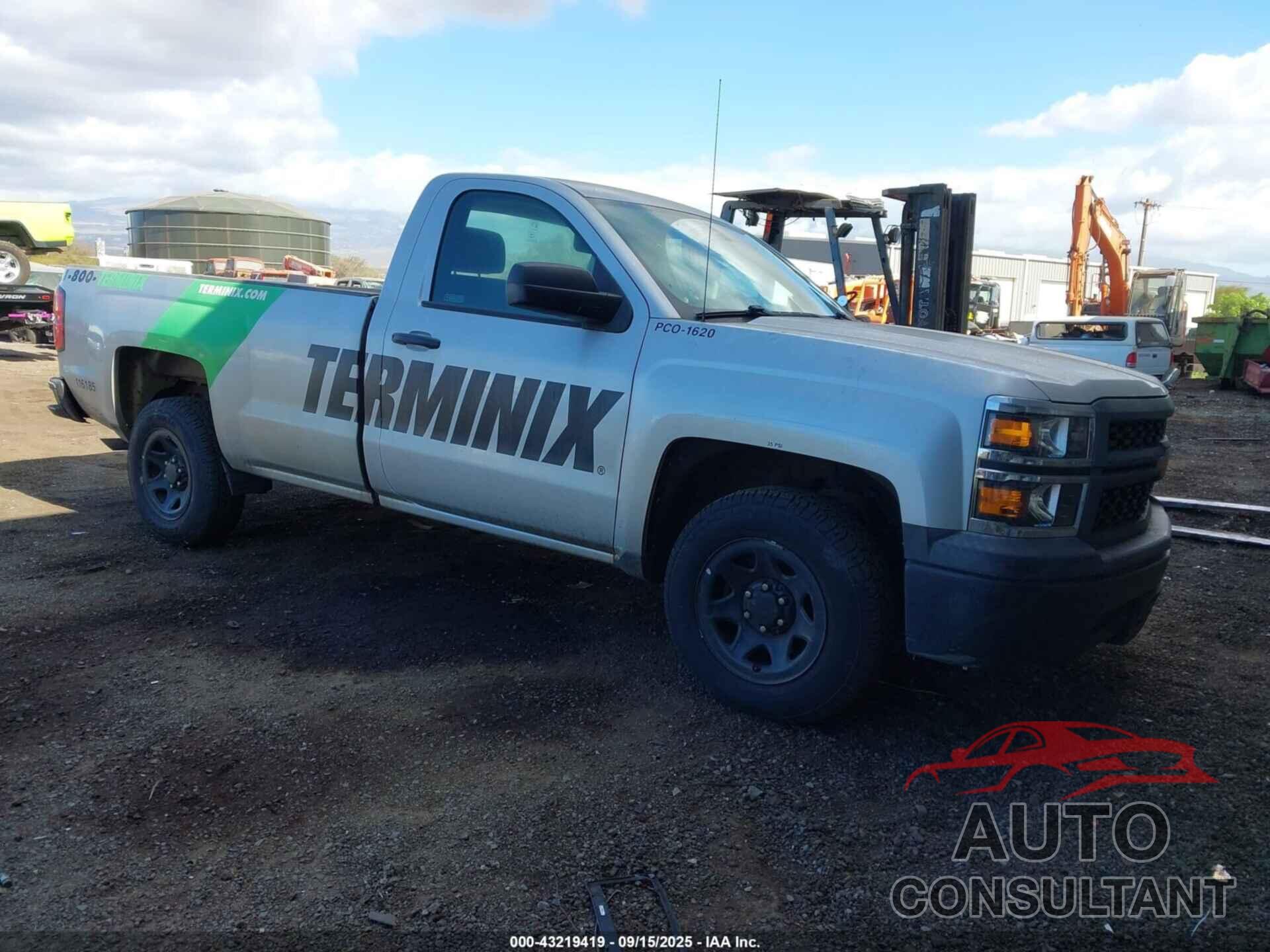 CHEVROLET SILVERADO 1500 2015 - 1GCNCPEH9FZ321639