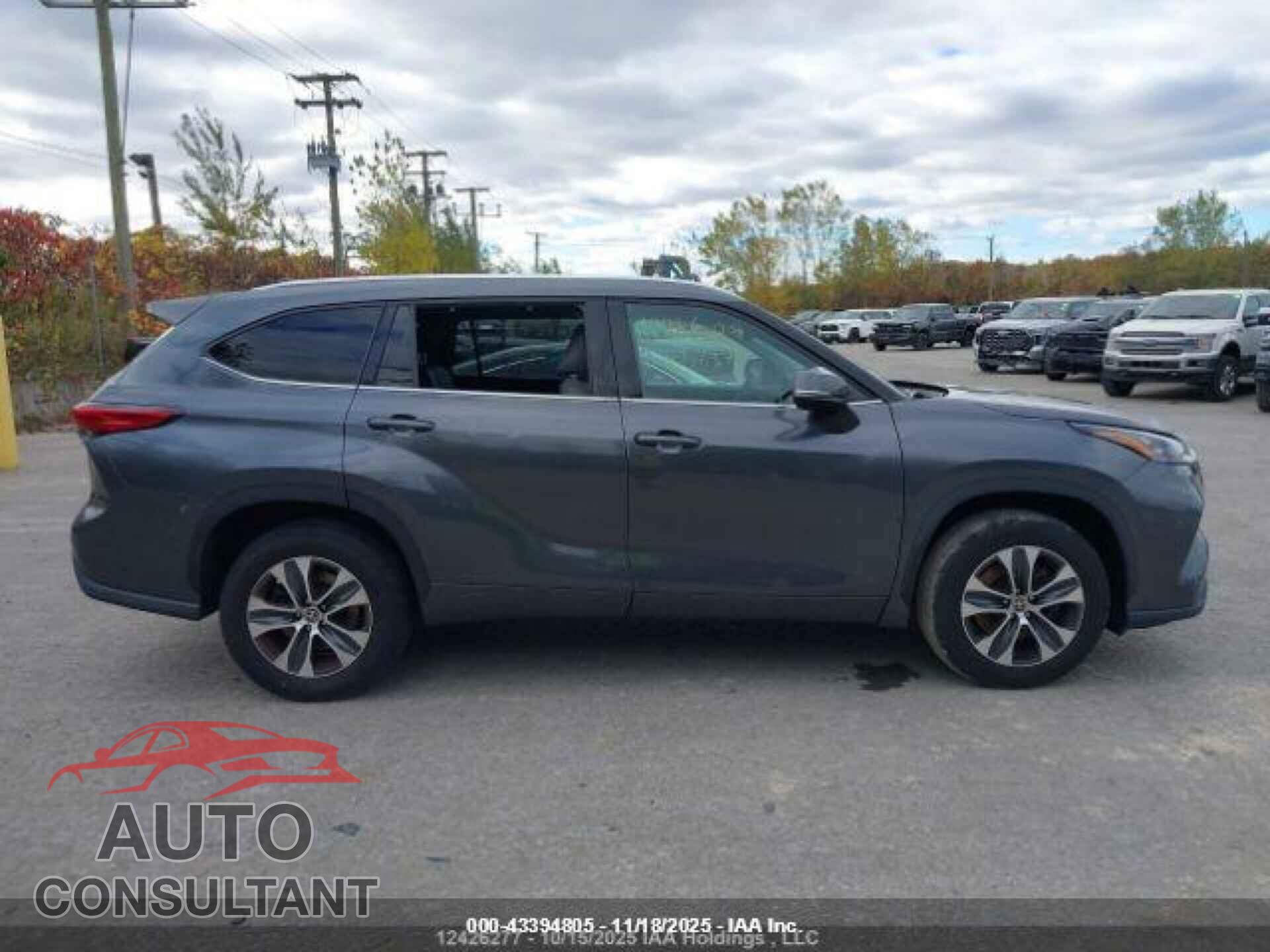 TOYOTA HIGHLANDER 2020 - 5TDGZRAH2LS005697