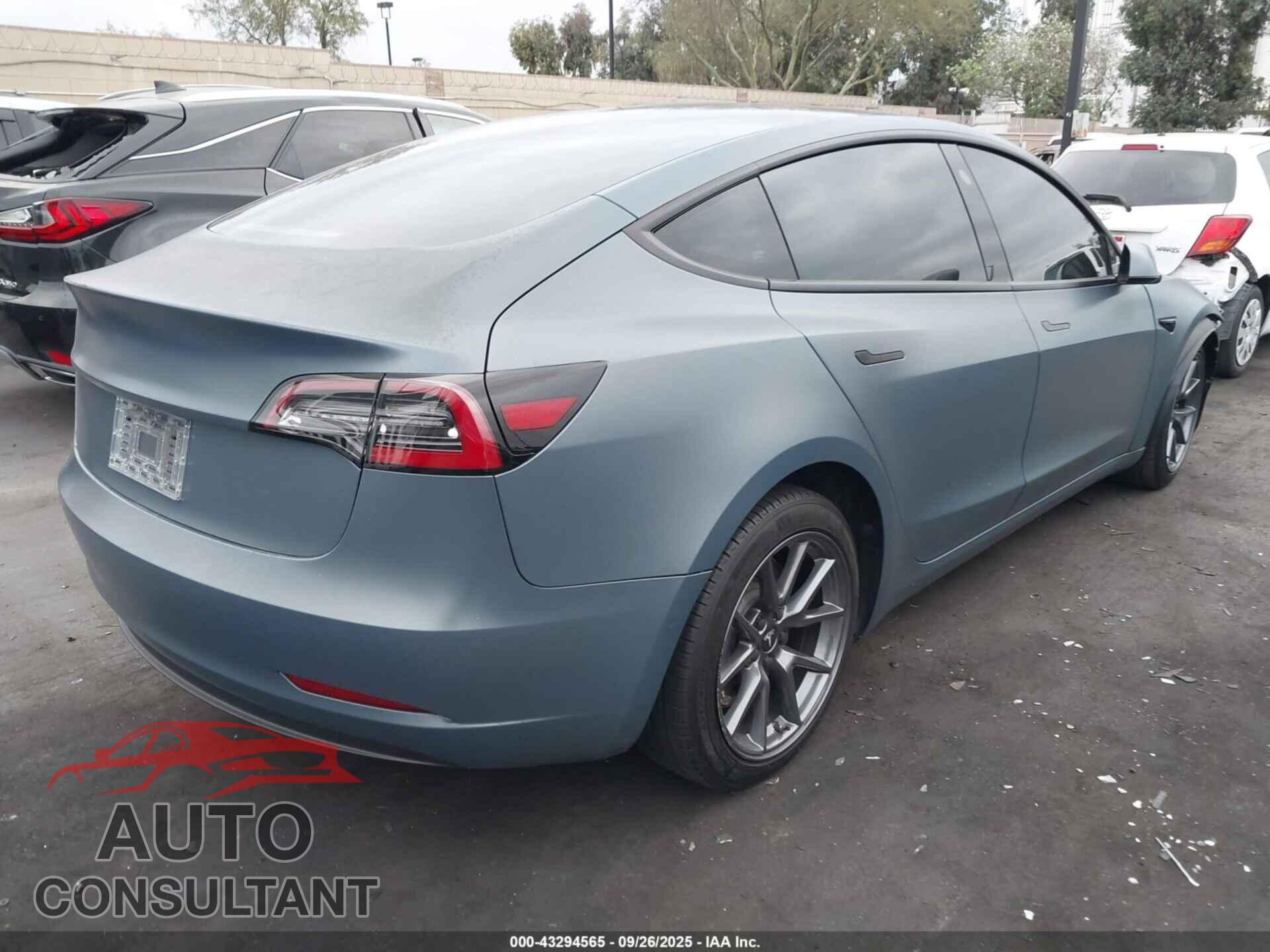TESLA MODEL 3 2022 - 5YJ3E1EB6NF357593