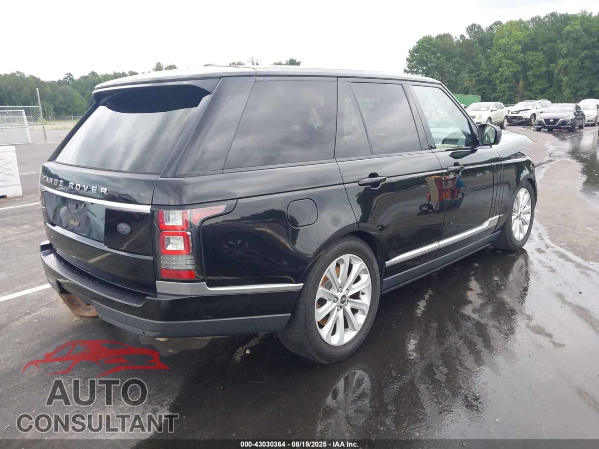 LAND ROVER RANGE ROVER 2013 - SALGS2DF5DA103832