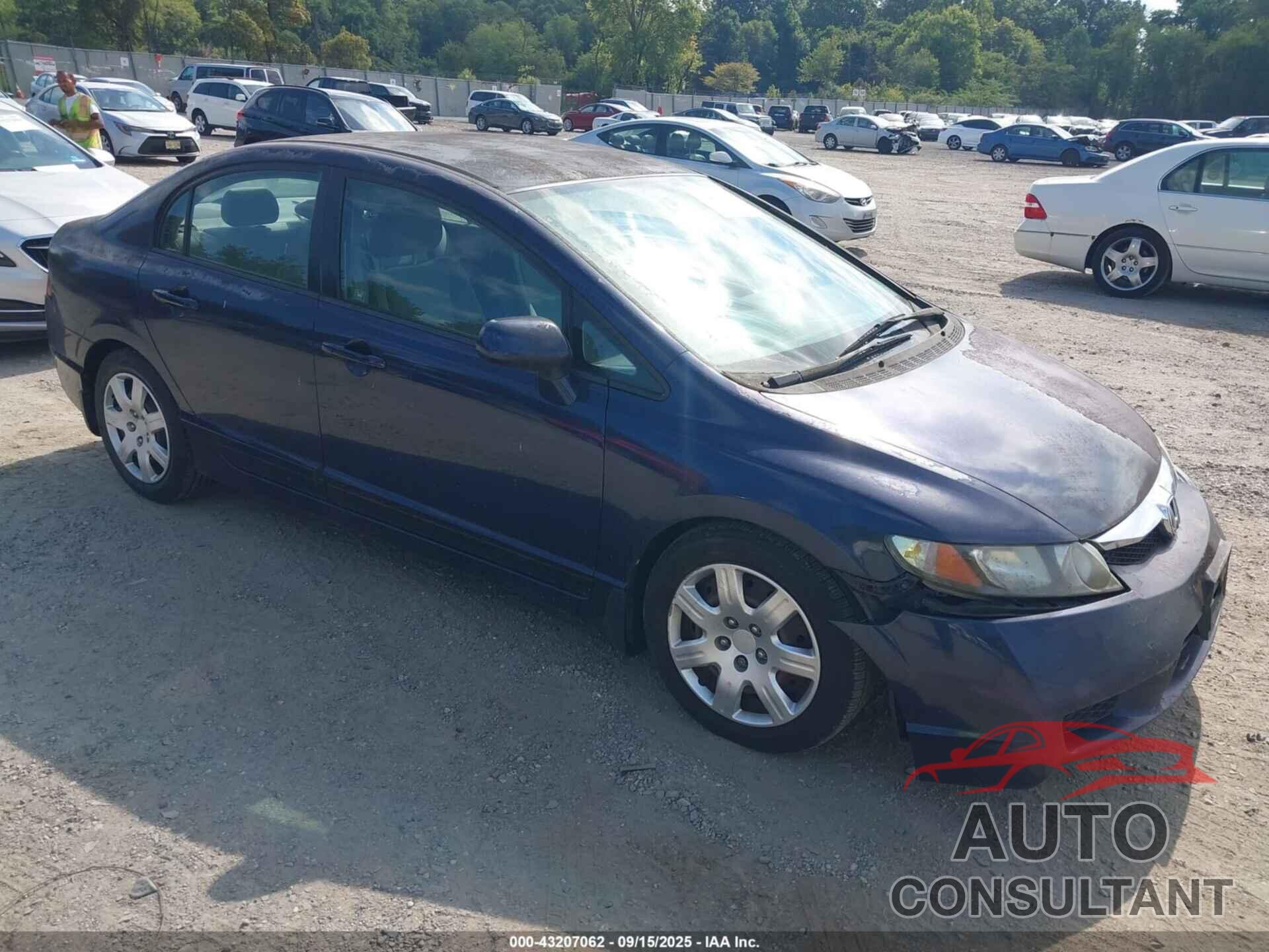HONDA CIVIC 2010 - 2HGFA1F51AH546241