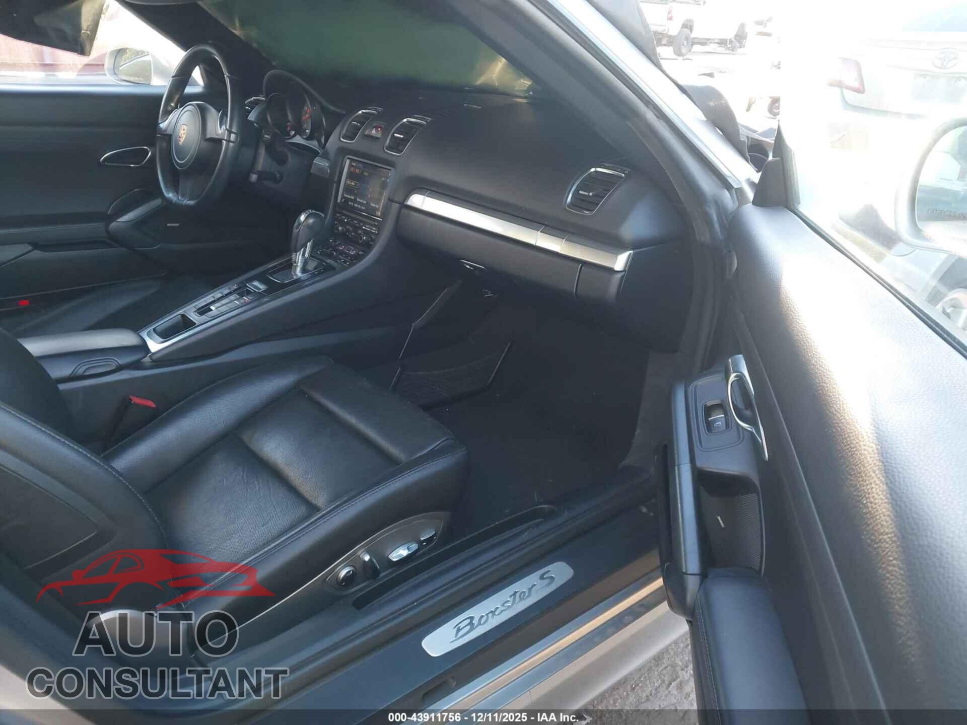 PORSCHE BOXSTER 2013 - WP0CB2A83DK132512