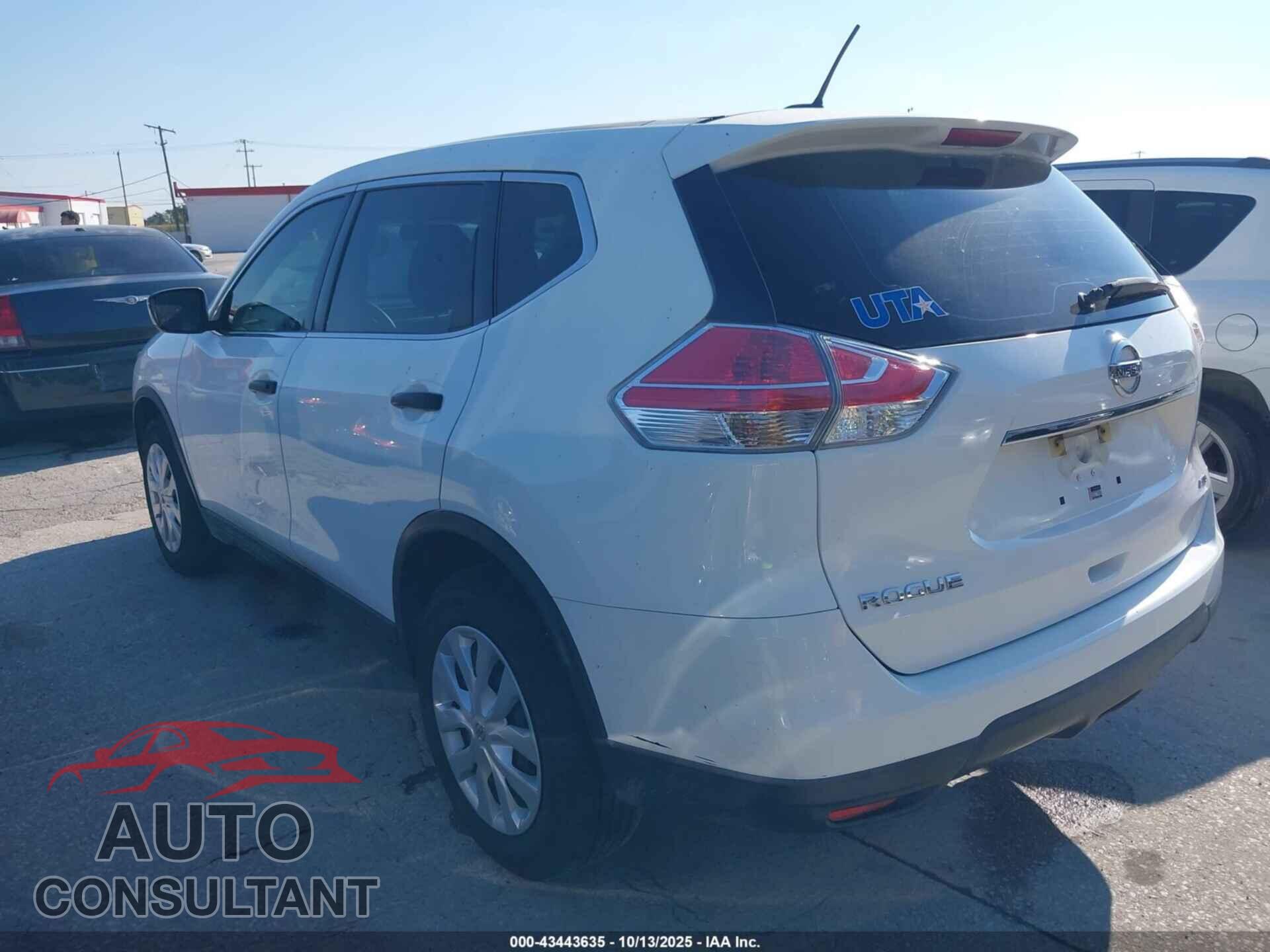 NISSAN ROGUE 2016 - KNMAT2MV8GP738076