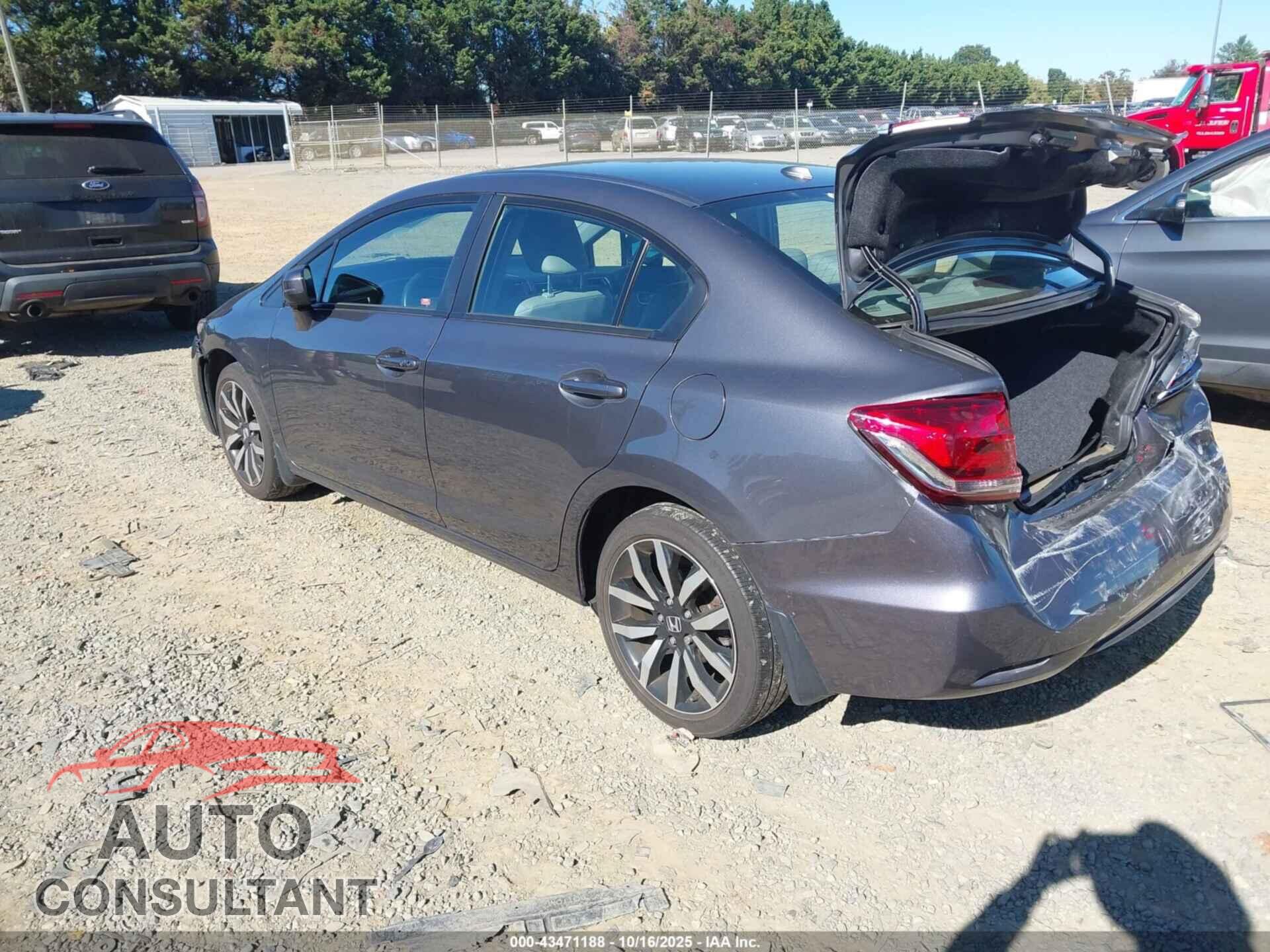 HONDA CIVIC 2015 - 2HGFB2F91FH509283