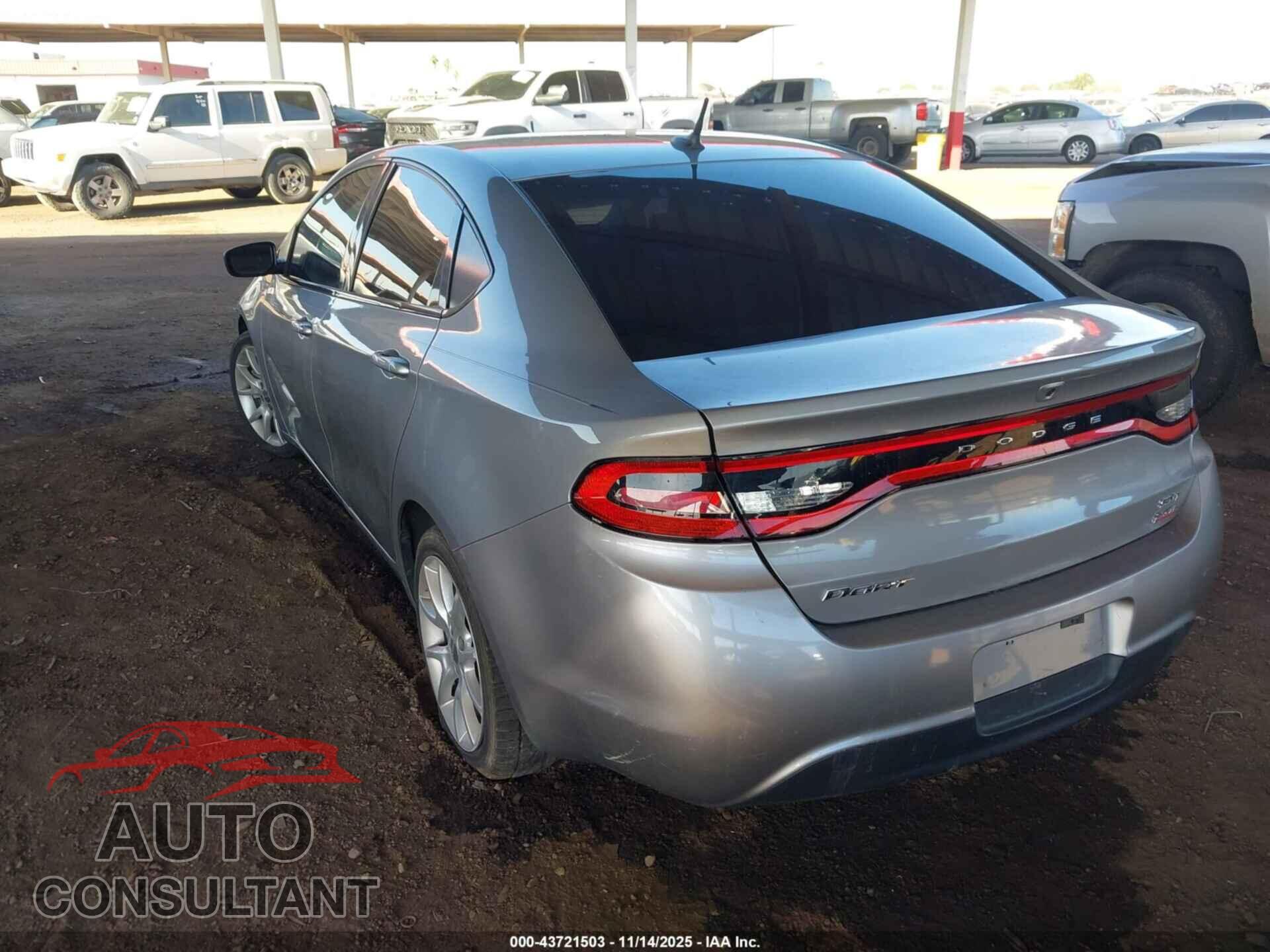 DODGE DART 2014 - 1C3CDFBB5ED742482