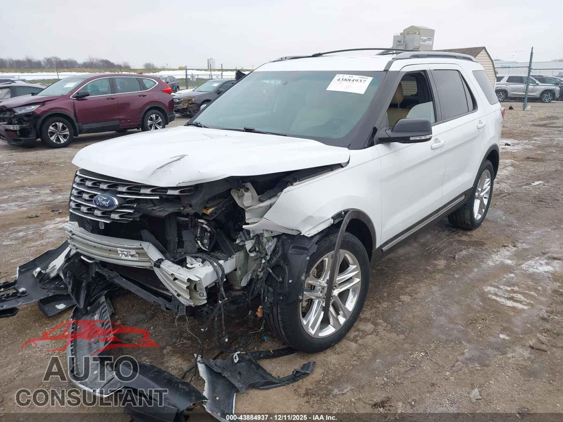 FORD EXPLORER 2017 - 1FM5K8D80HGB44466