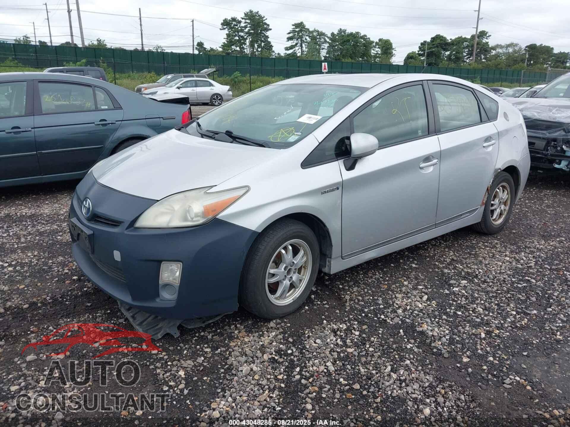 TOYOTA PRIUS 2011 - JTDKN3DU6B0288098