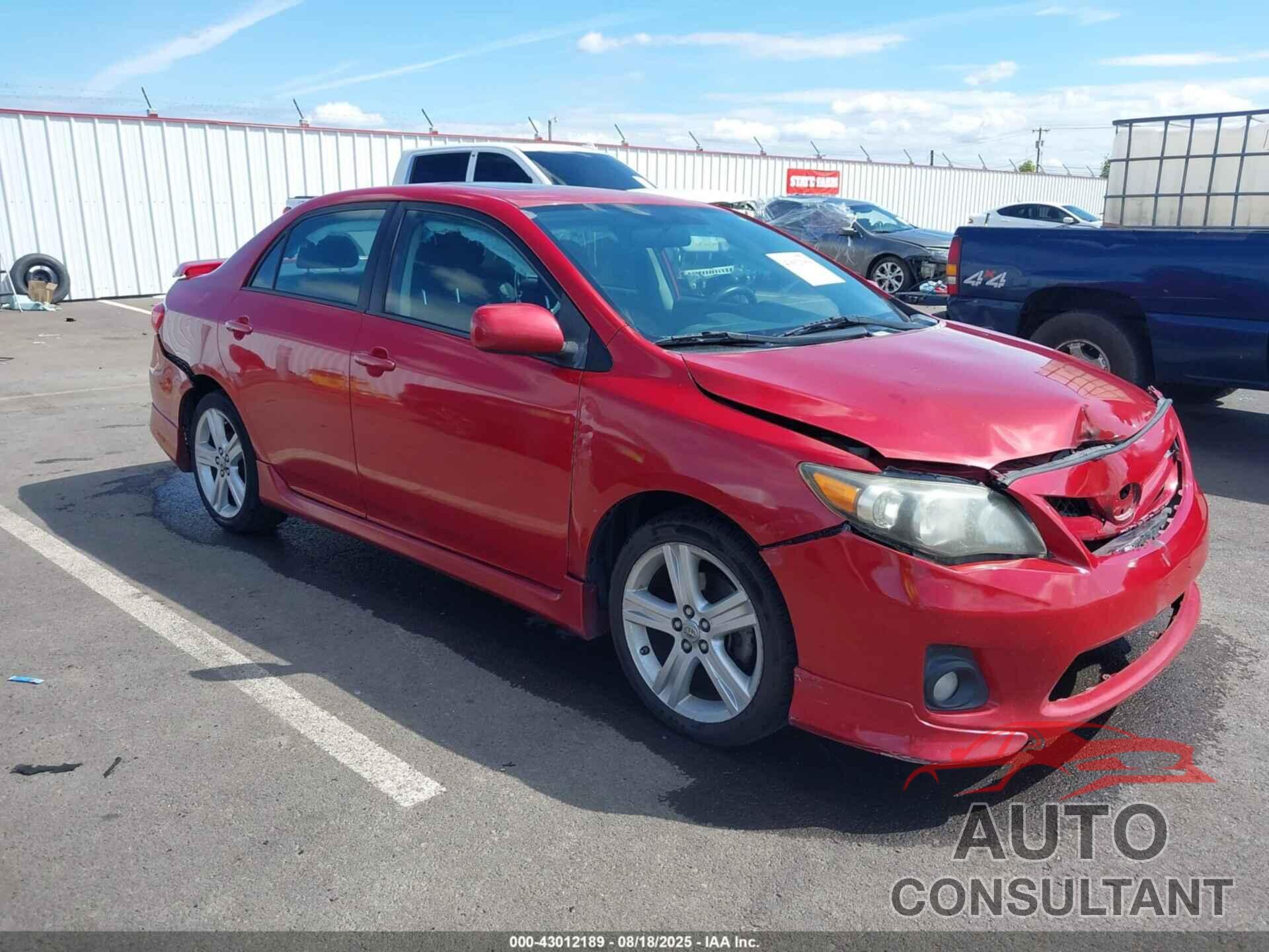 TOYOTA COROLLA 2013 - 2T1BU4EE4DC984046