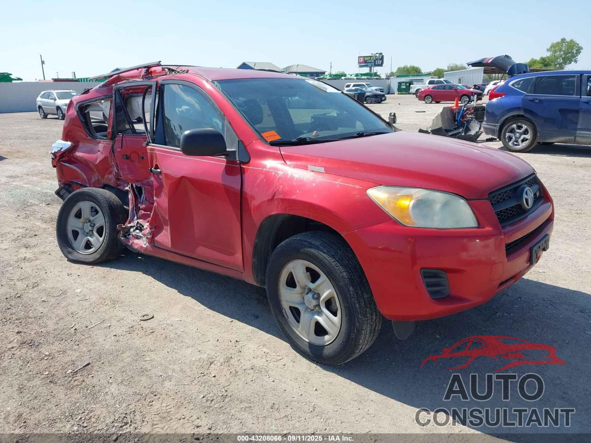 TOYOTA RAV4 2011 - 2T3ZK4DV8BW011809