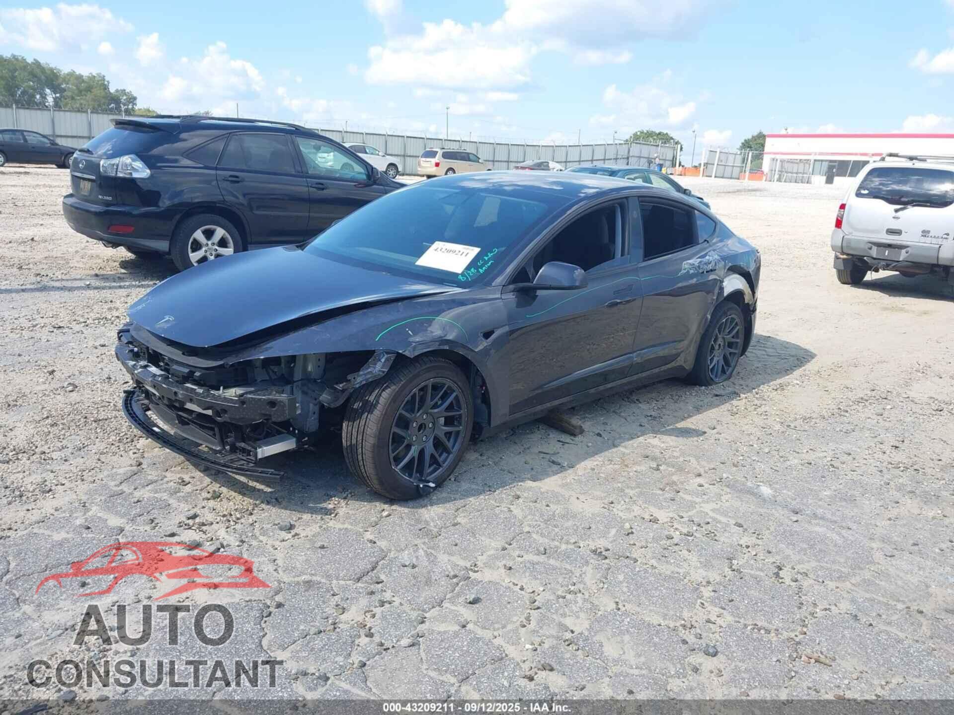 TESLA MODEL 3 2025 - 5YJ3E1EA9SF968009