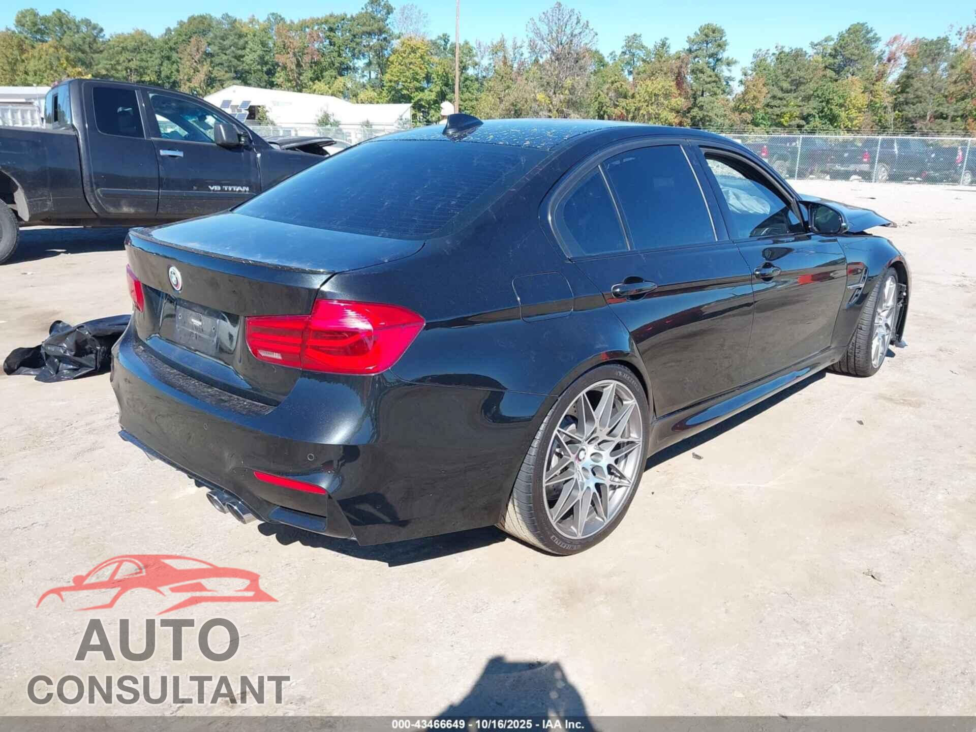BMW M3 2017 - WBS8M9C50H5G83413