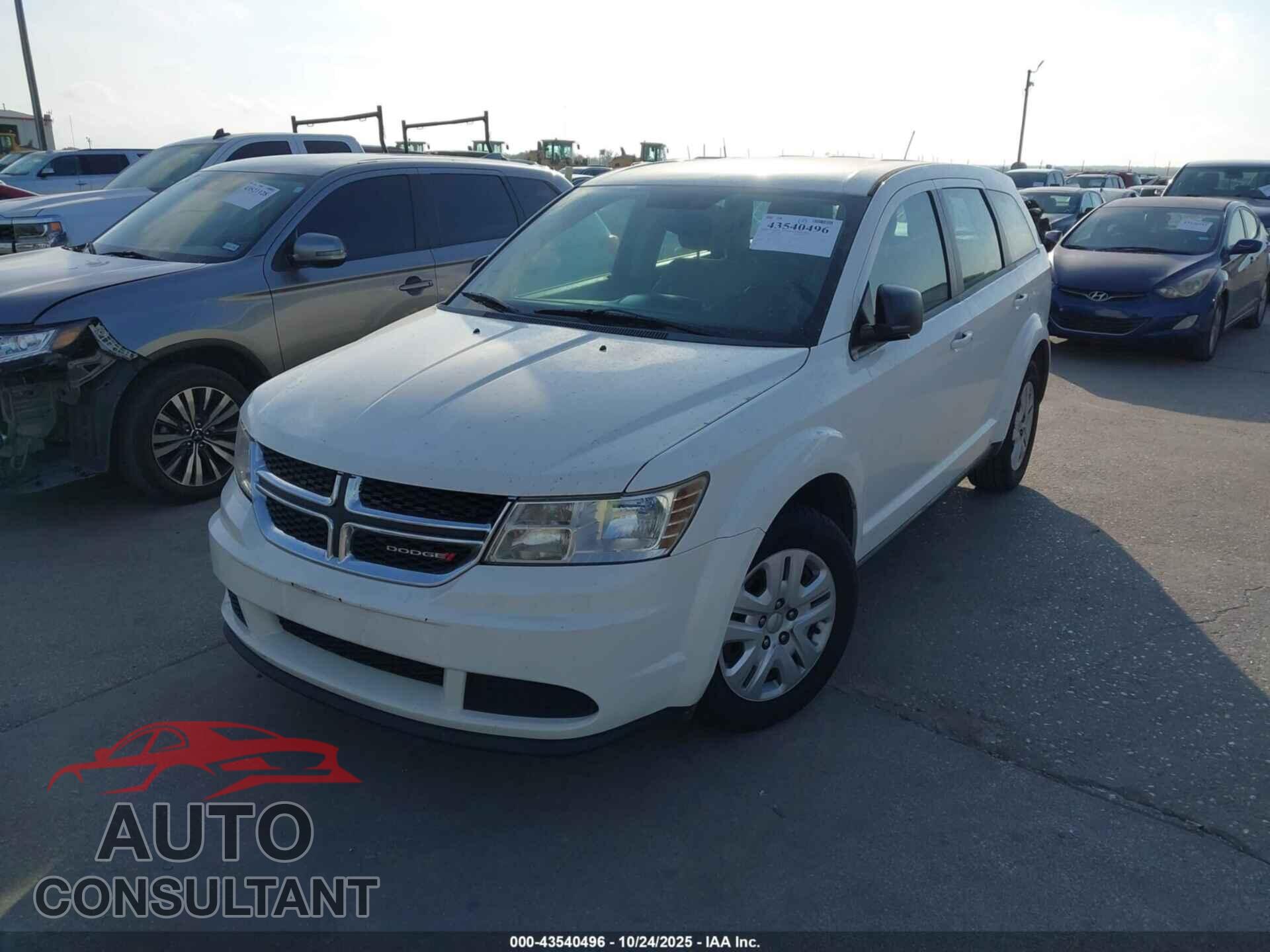 DODGE JOURNEY 2015 - 3C4PDCAB8FT700493