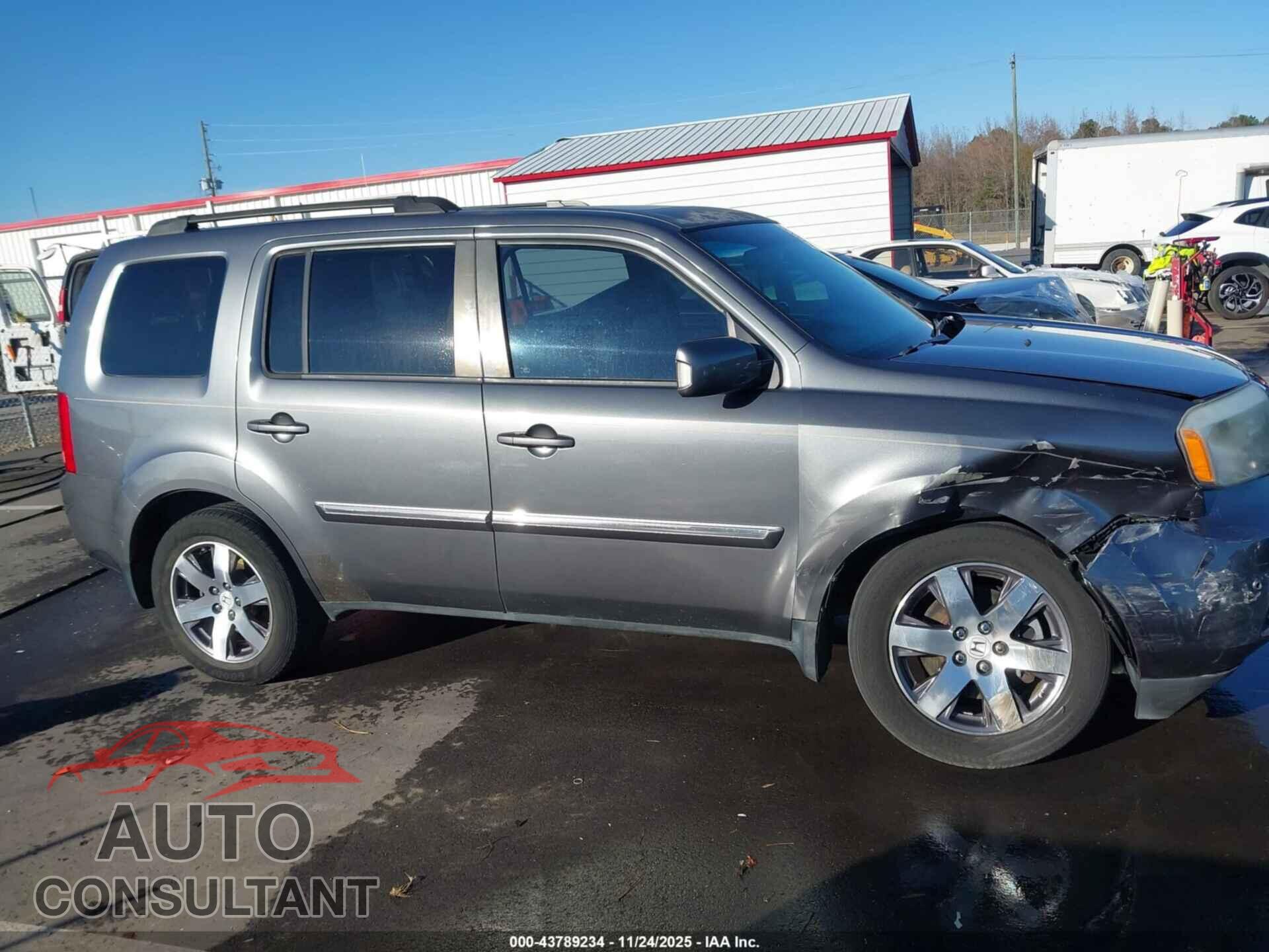 HONDA PILOT 2012 - 5FNYF3H95CB041879