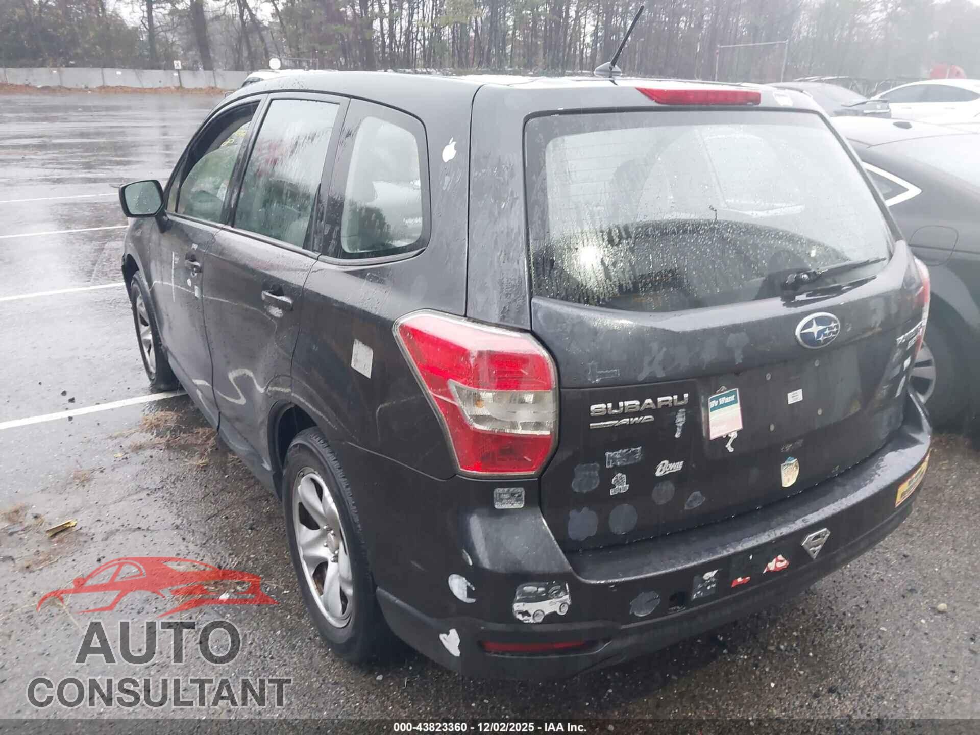SUBARU FORESTER 2015 - JF2SJAAC6FH452681