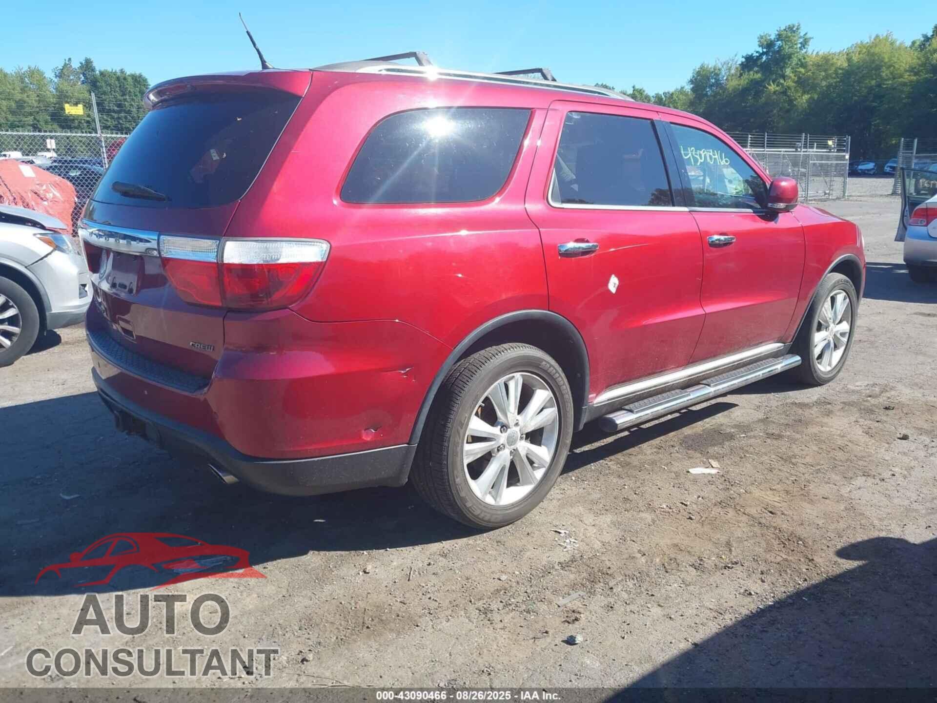 DODGE DURANGO 2013 - 1C4SDJDT3DC591226
