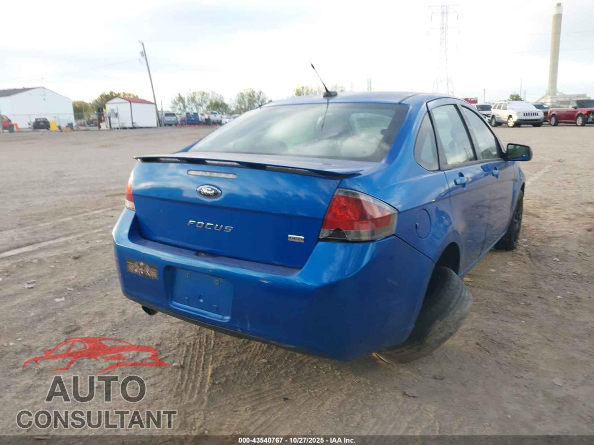 FORD FOCUS 2011 - 1FAHP3GN5BW129715
