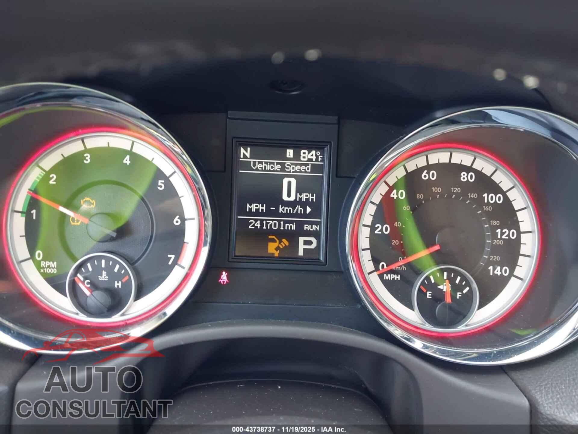 DODGE DURANGO 2013 - 1C4RDJAG5DC632803
