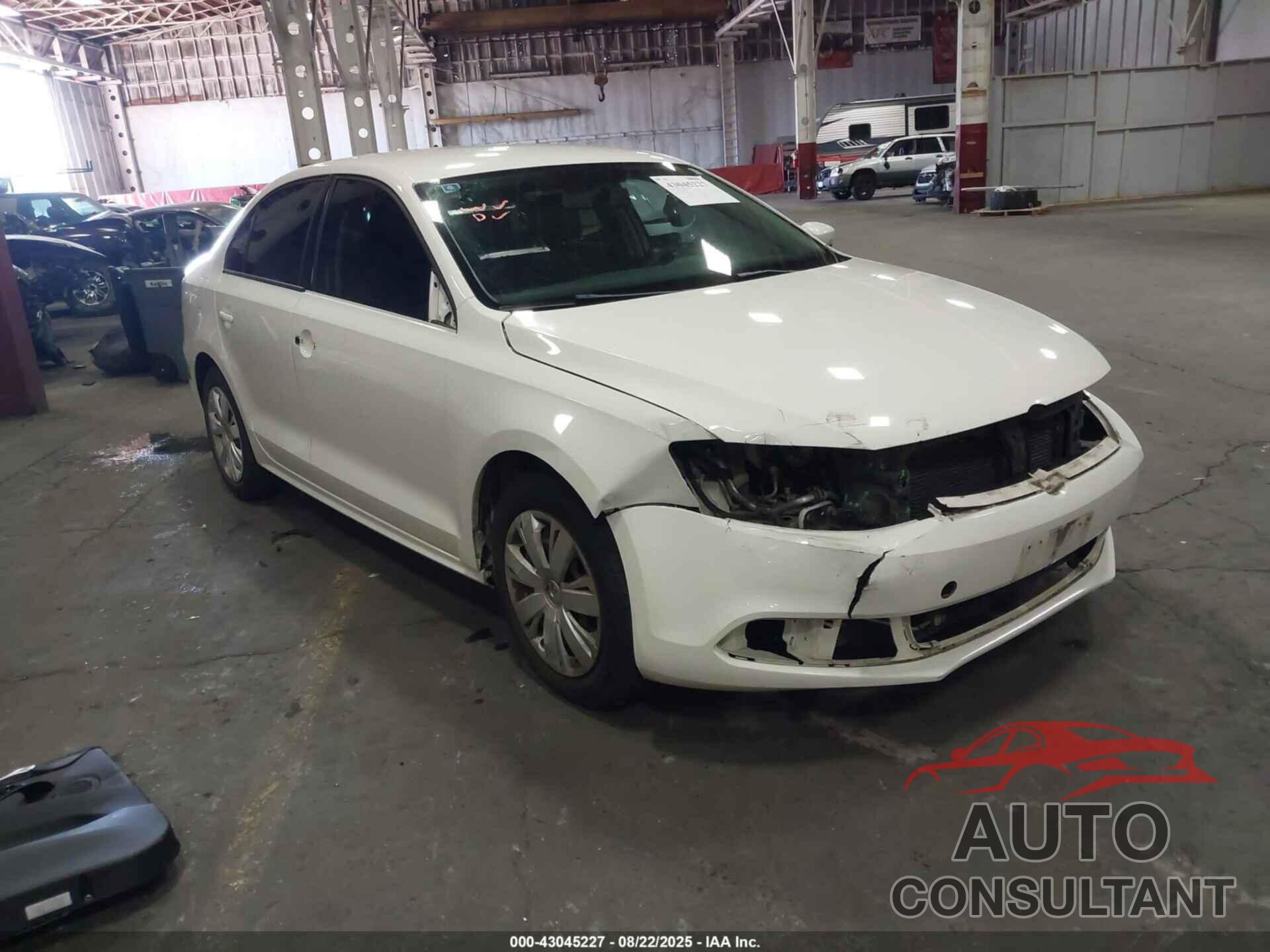 VOLKSWAGEN JETTA 2012 - 3VWDP7AJ8CM347524