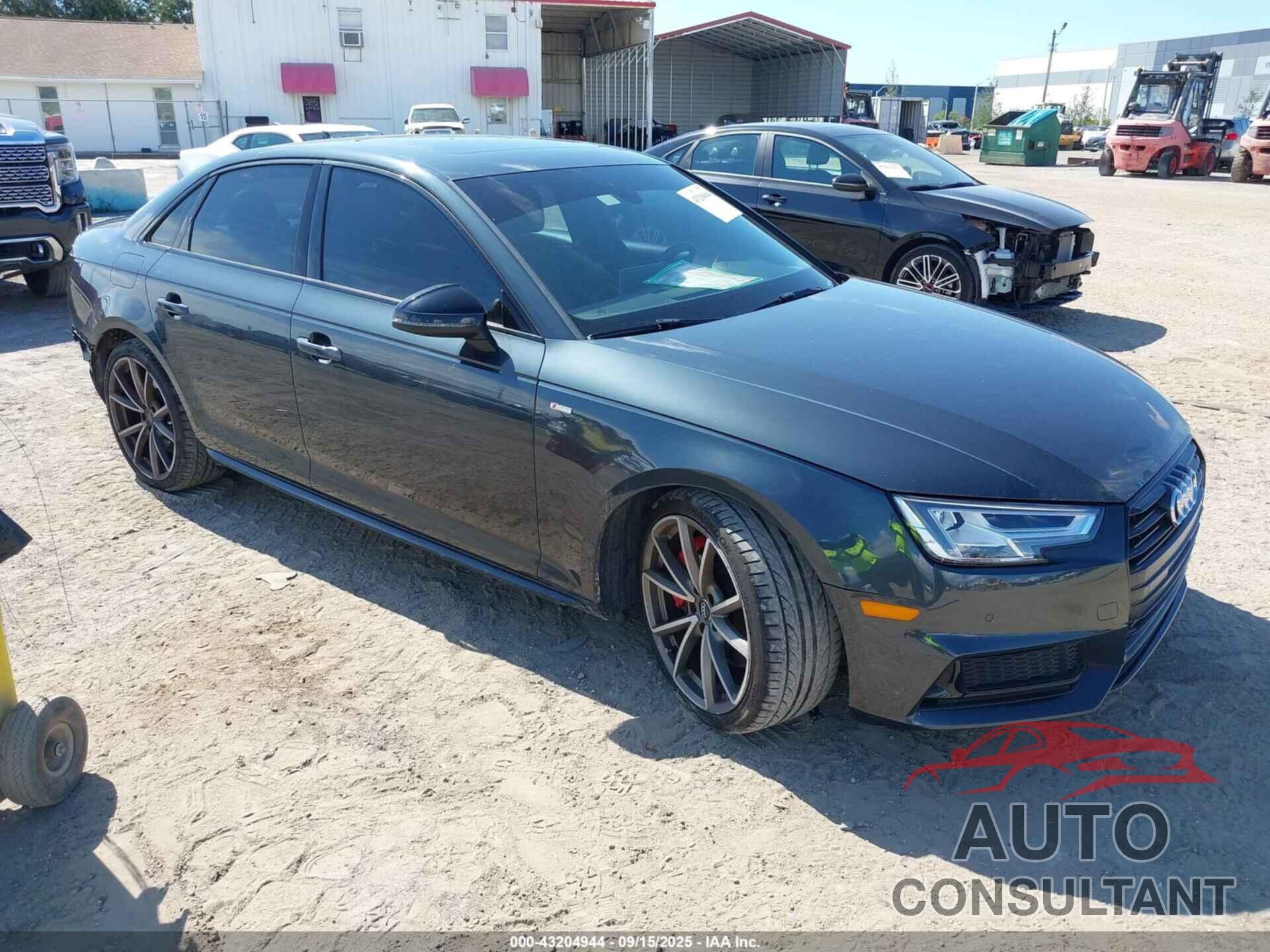 AUDI A4 2018 - WAUENAF43JA059303