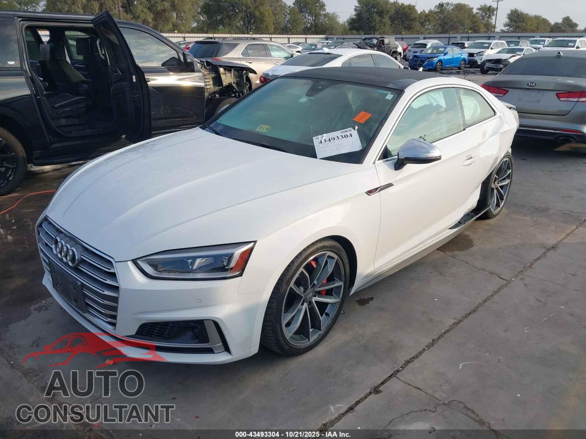 AUDI S5 2018 - WAUR4AF54JA022029