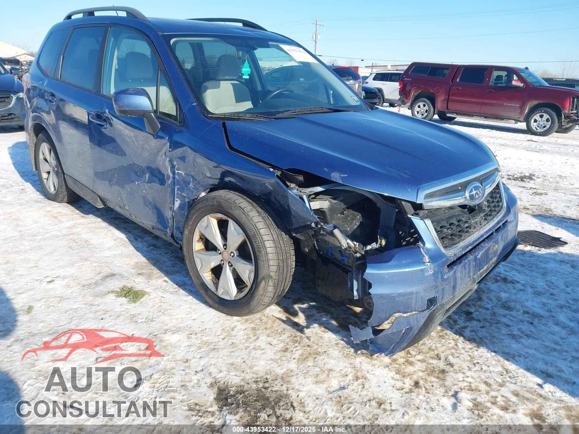 SUBARU FORESTER 2015 - JF2SJADC8FH567178