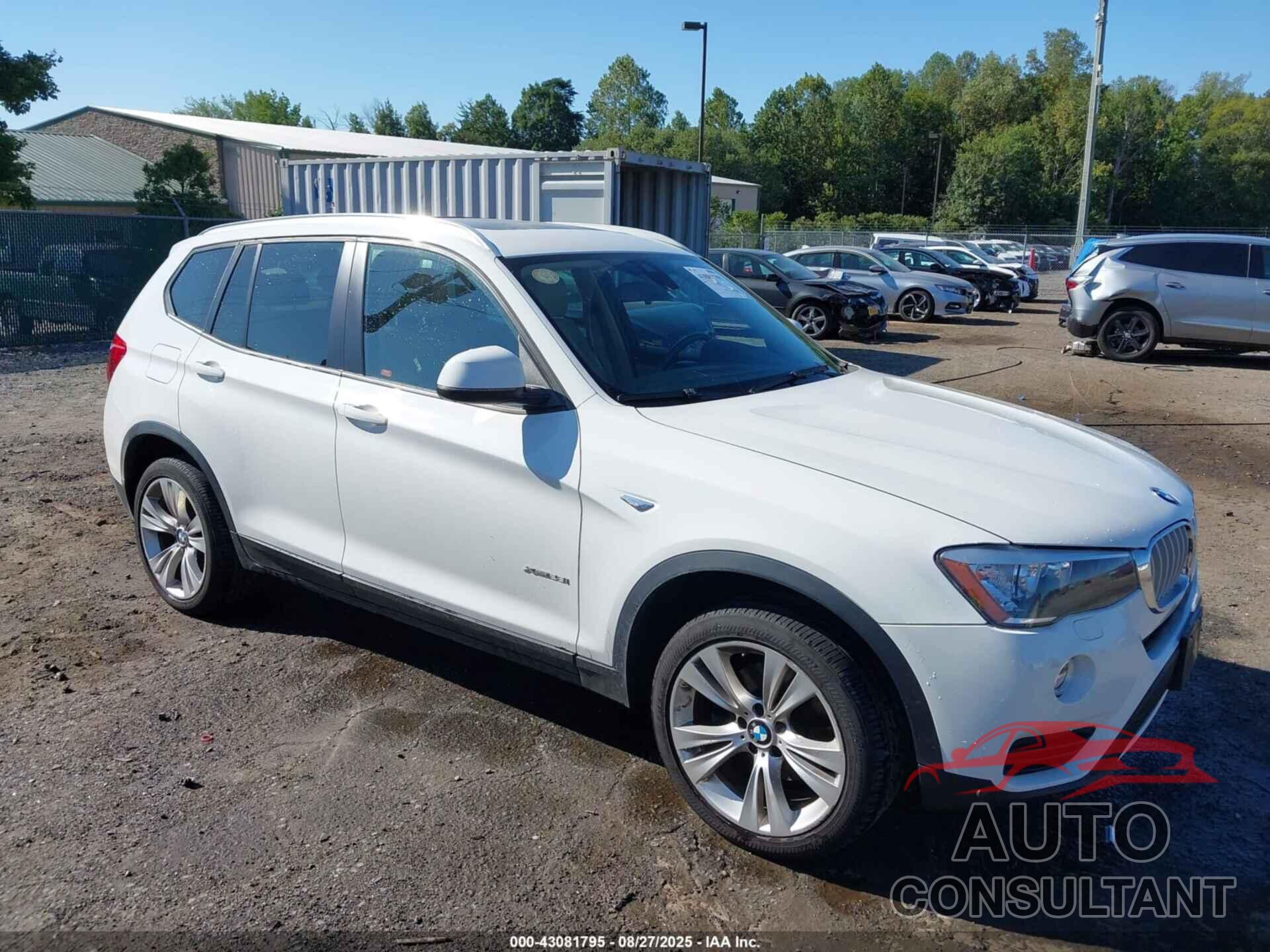 BMW X3 2015 - 5UXWX9C58F0D58040