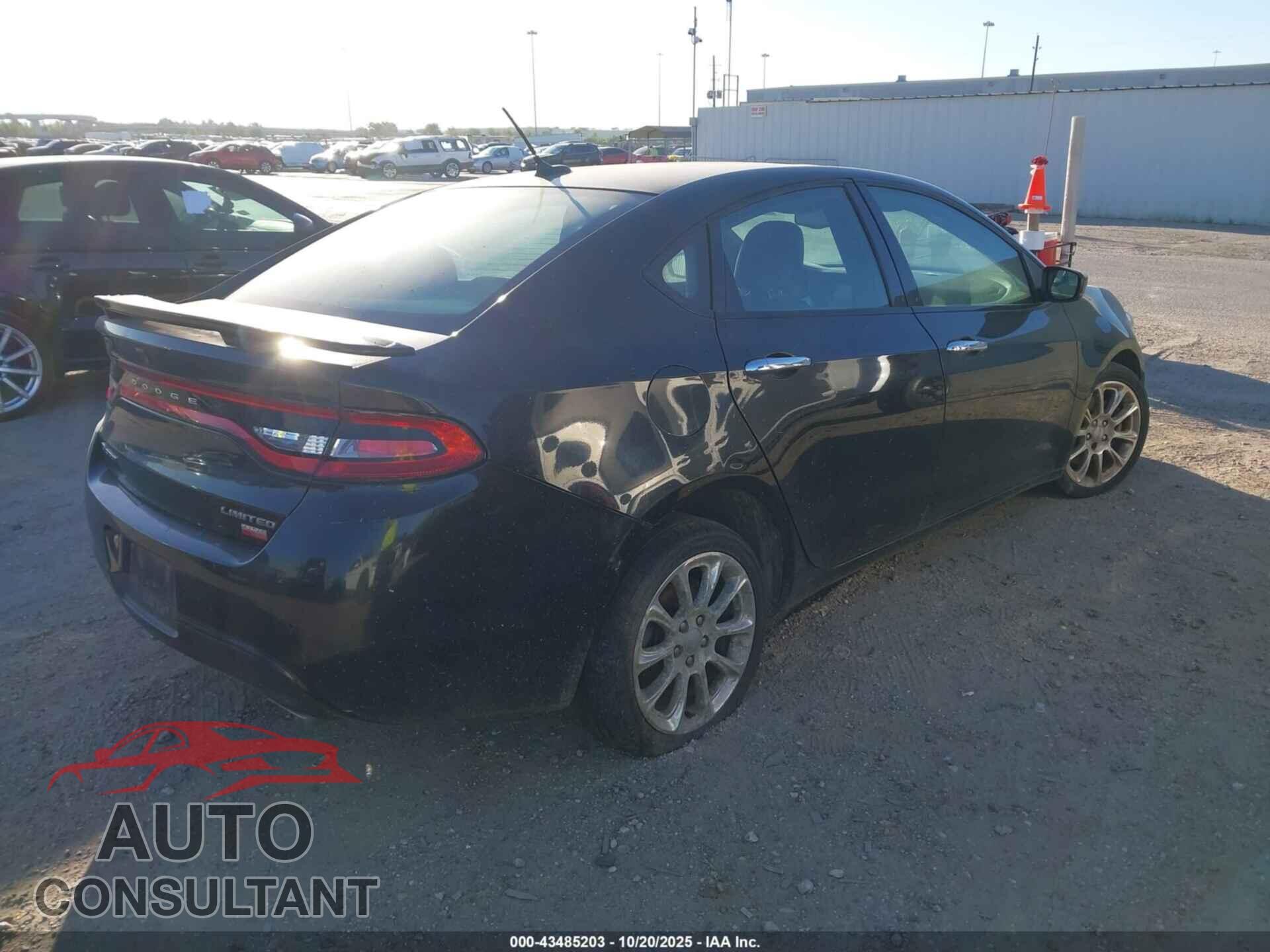 DODGE DART 2013 - 1C3CDFCH4DD307941