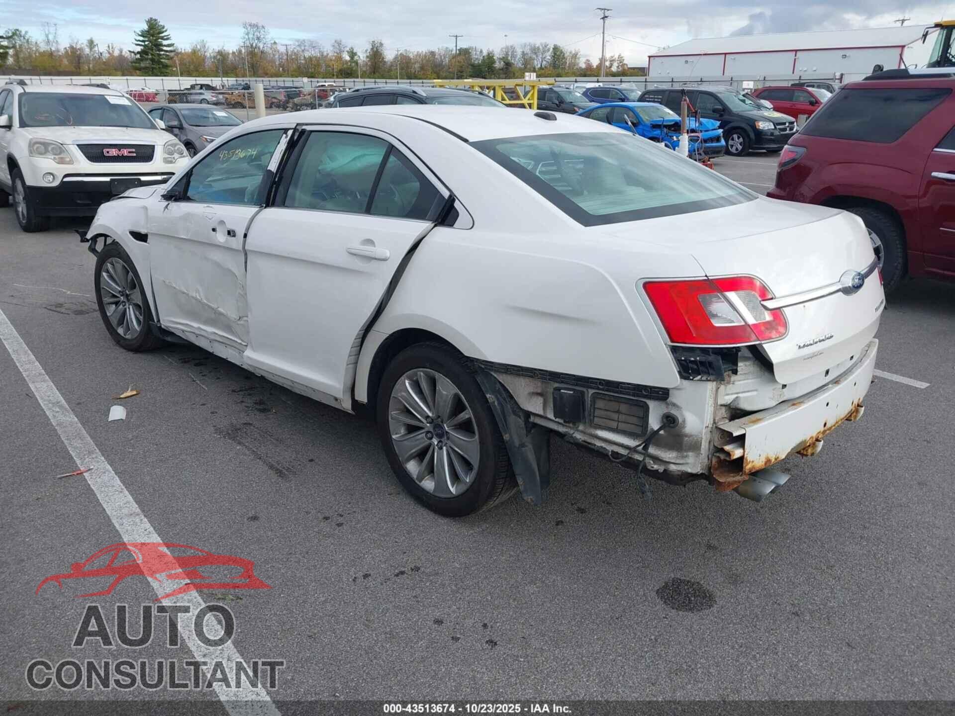 FORD TAURUS 2012 - 1FAHP2FW1CG106402